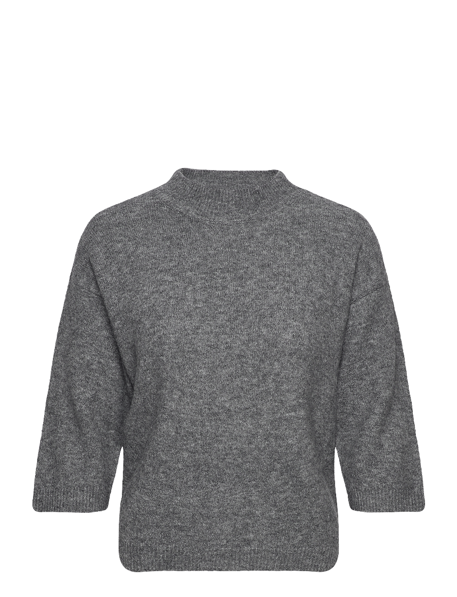 A-View - Pony knit blouse - jumpers - grey - 0
