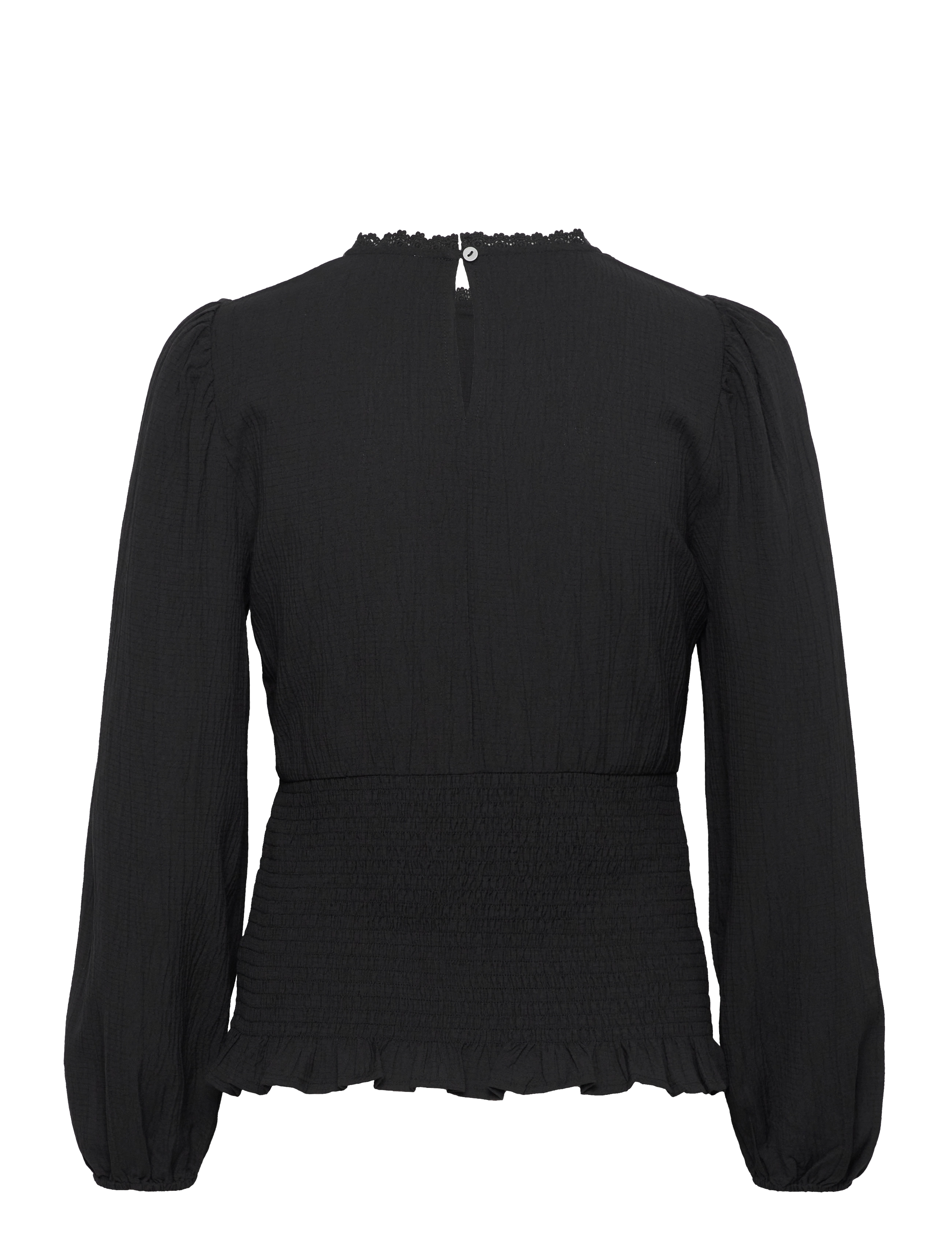 A-View - Helen blouse - langärmlige blusen - black - 1