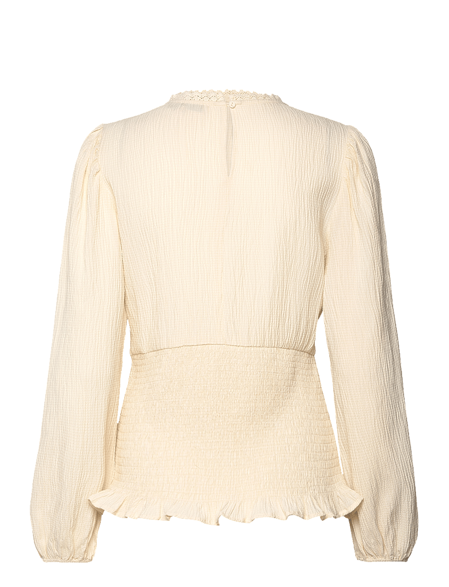 A-View - Helen blouse - langärmelige blusen - off white - 1