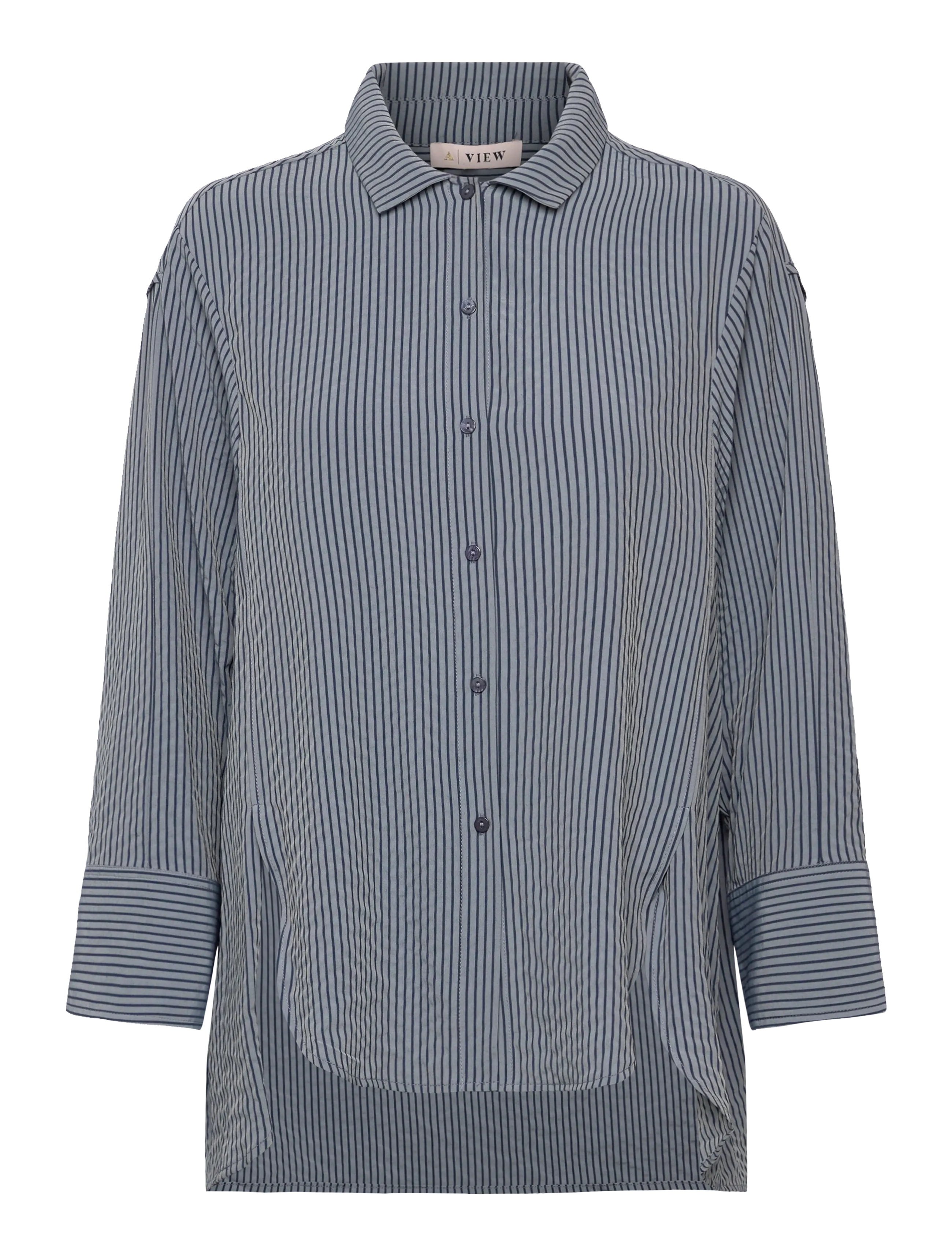 A-VIEW Leila Shirt Blau - 40 - Damen
