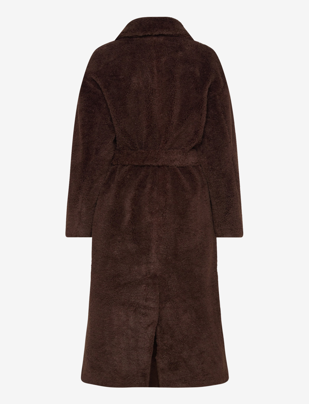 A-View - Teddy Long Coat - kunstpelz - brown - 1
