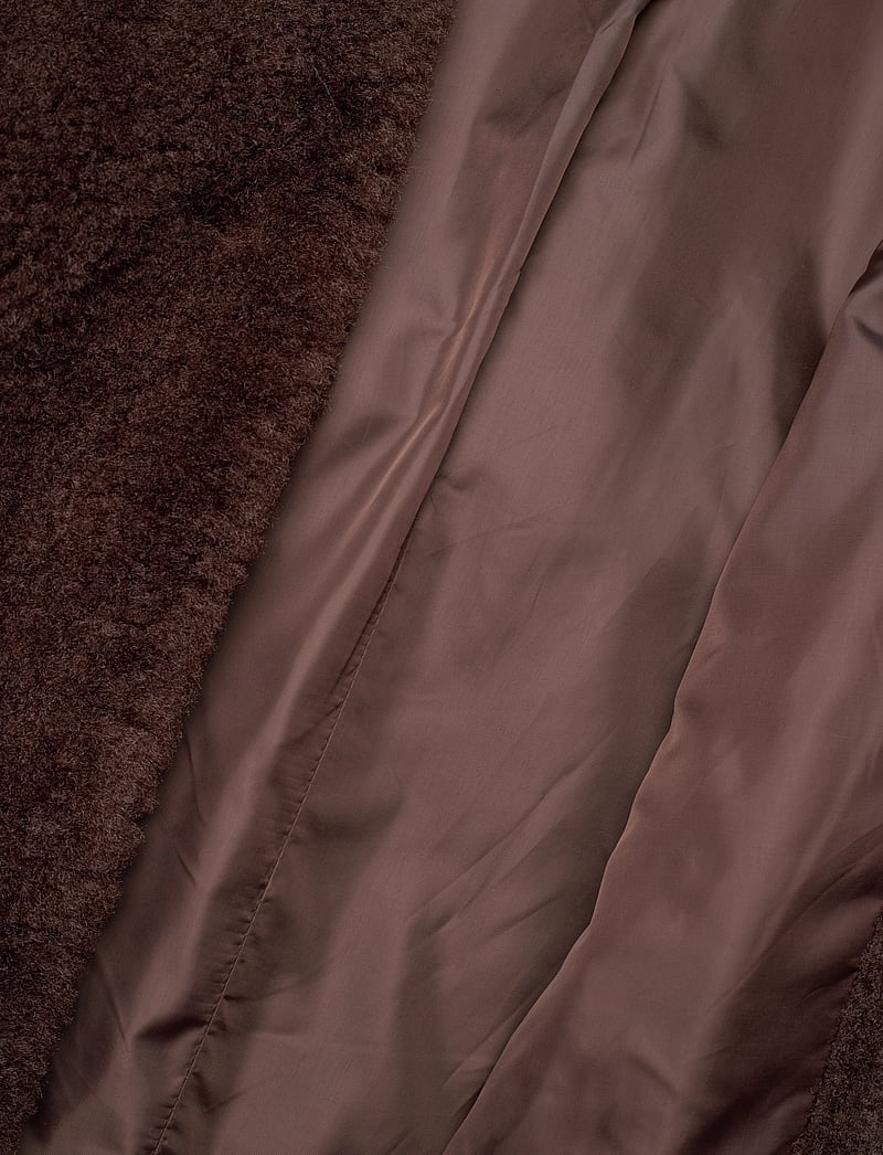 A-View - Teddy Long Coat - kunstpelz - brown - 3