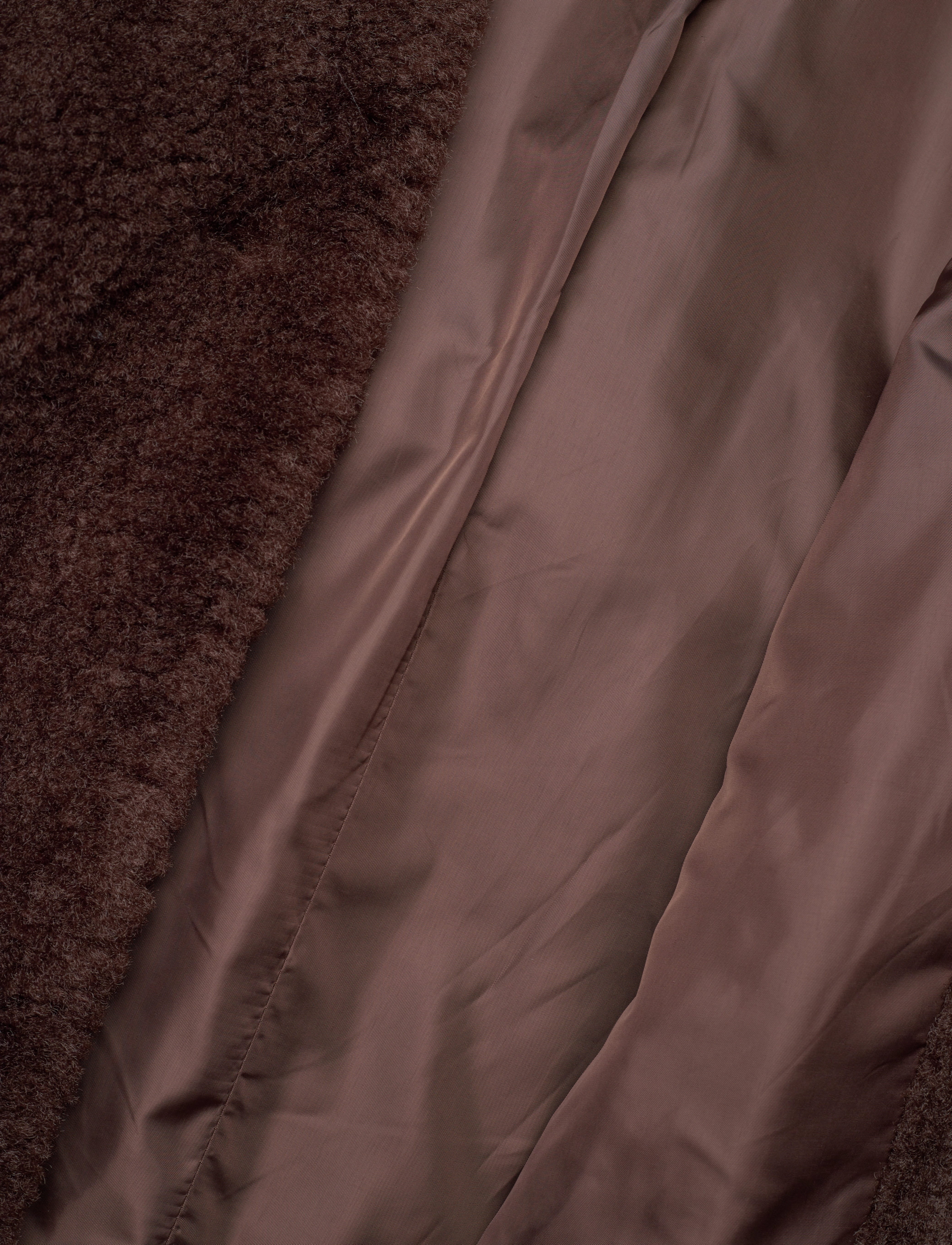 A-View - Teddy Long Coat - tekoturkikset - brown - 3