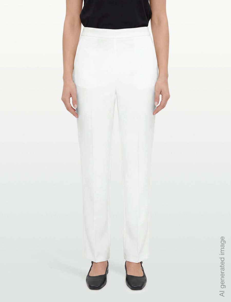 A-View - Kelly pants - alt laiad püksid - white - 3