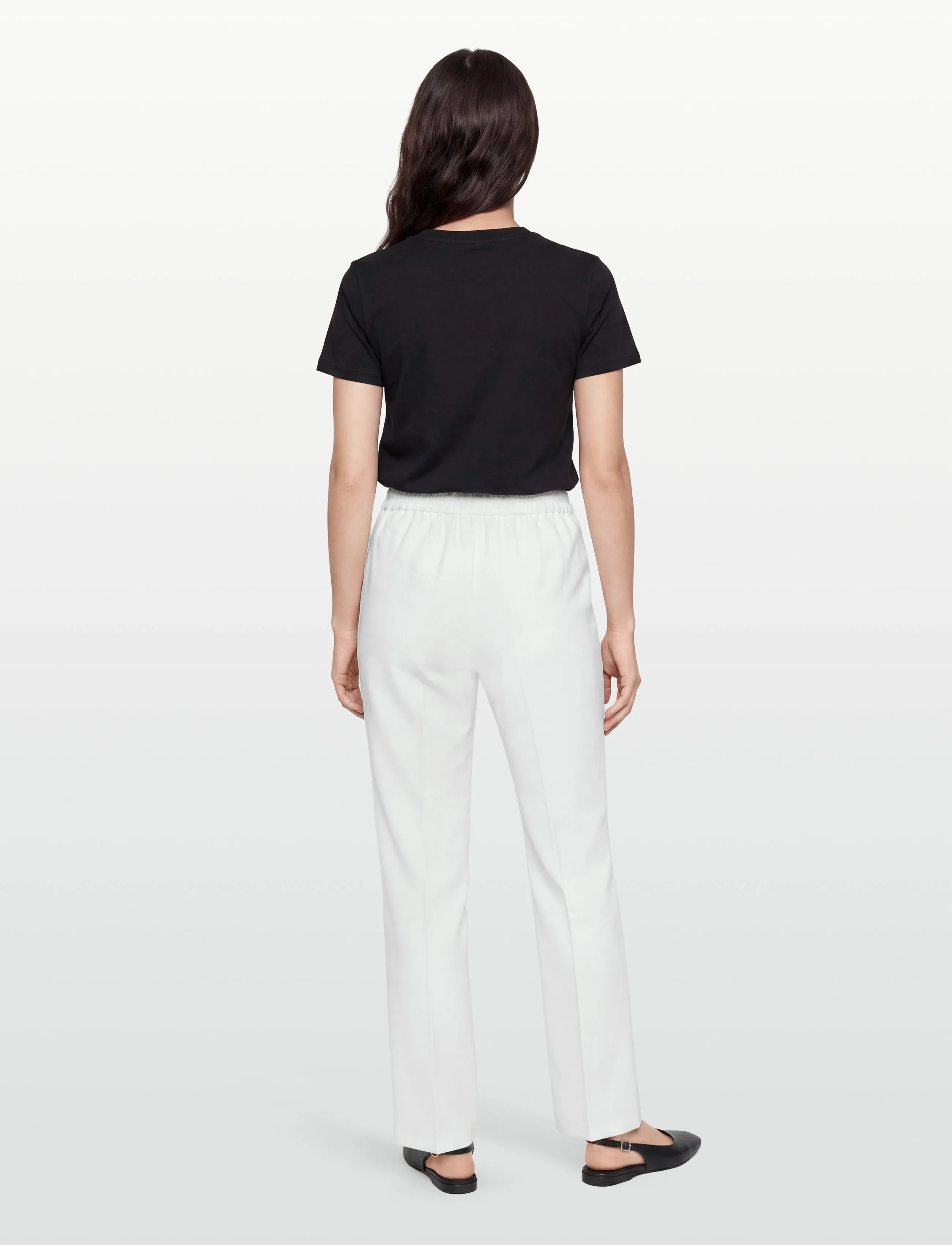 A-View - Kelly pants - kostymbyxor - white - 4