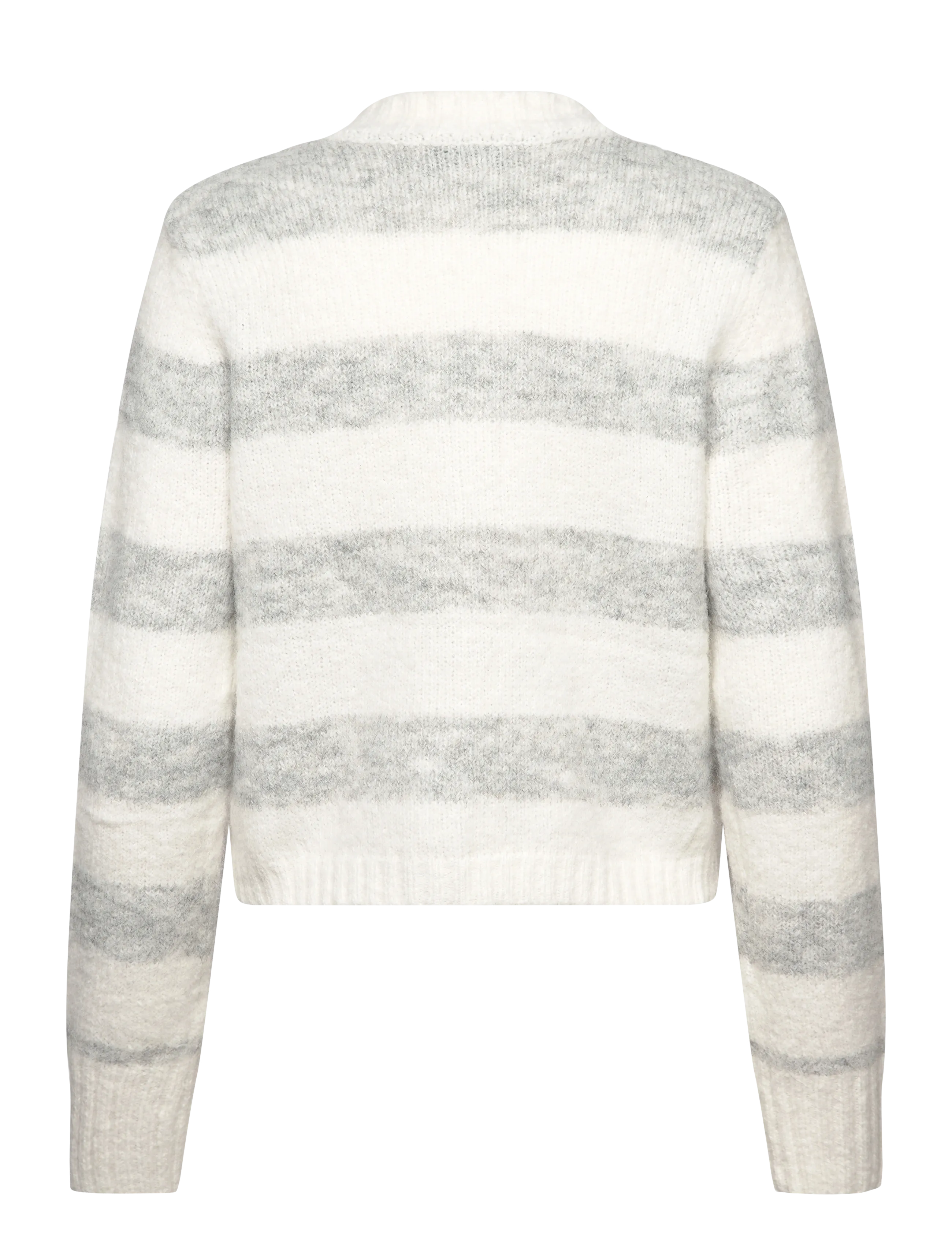 A-View - Angie knit cardigan - cardigans - 284 grey/white - 1