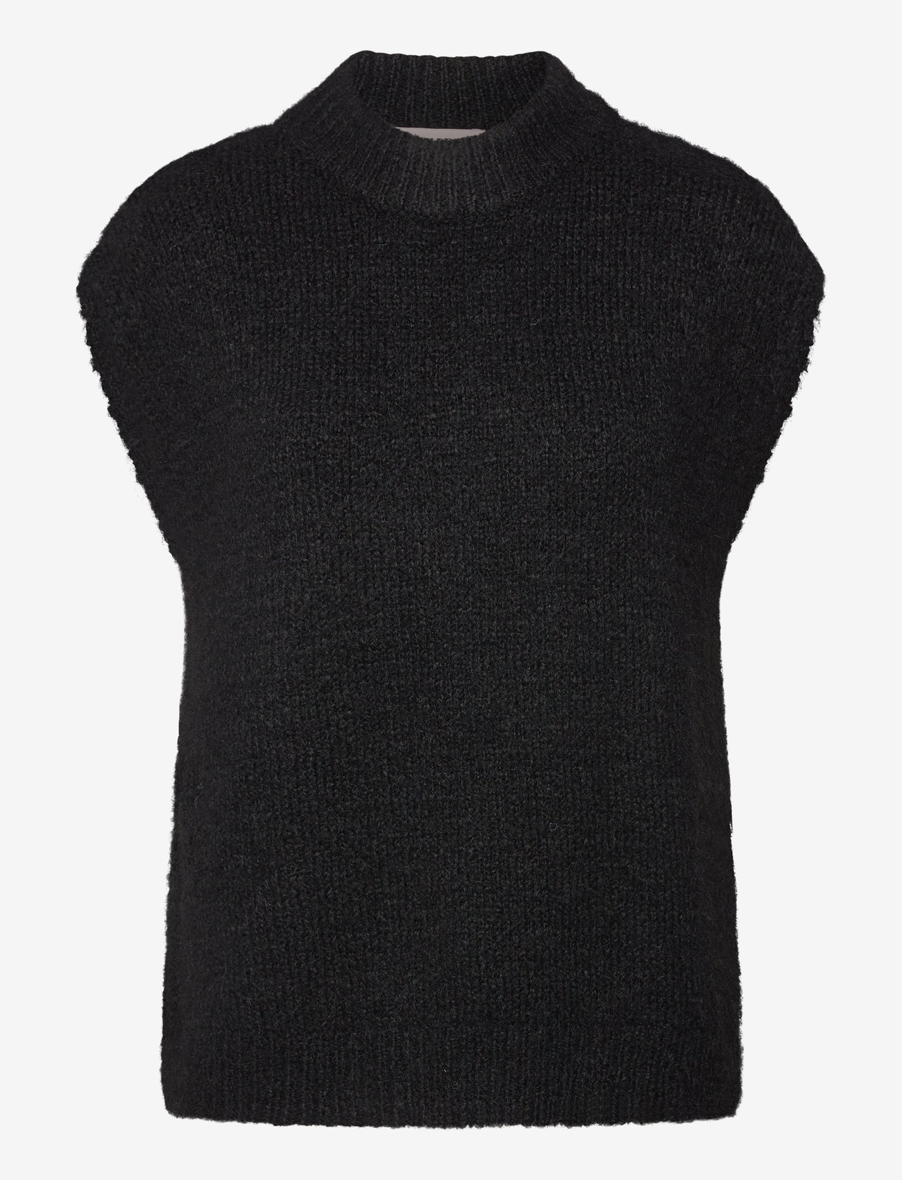 A-View - Patrisia knit vest - kootud vestid - black - 0