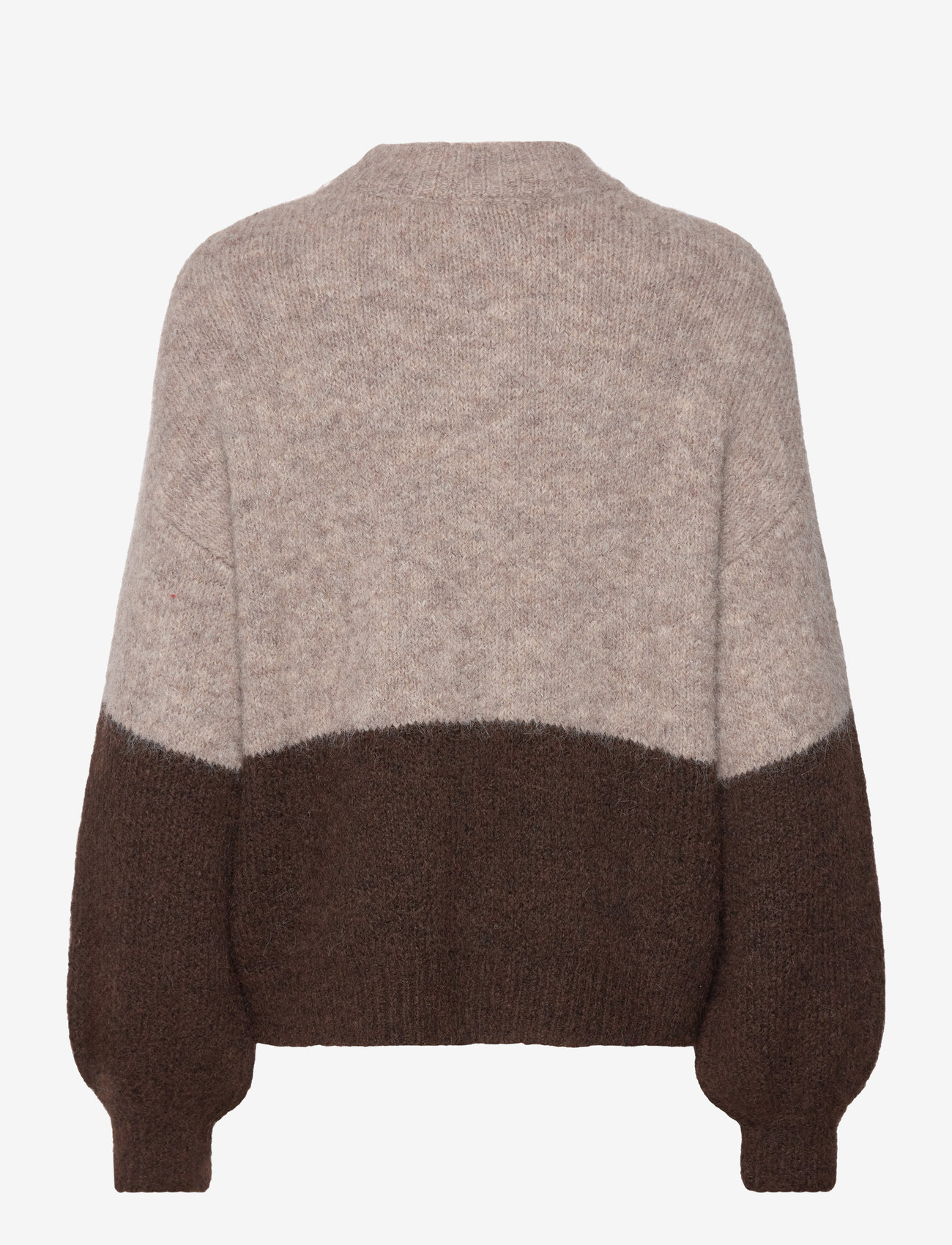 A-View - Patrisia new block knit - sügisesed riided - brown/sand - 1