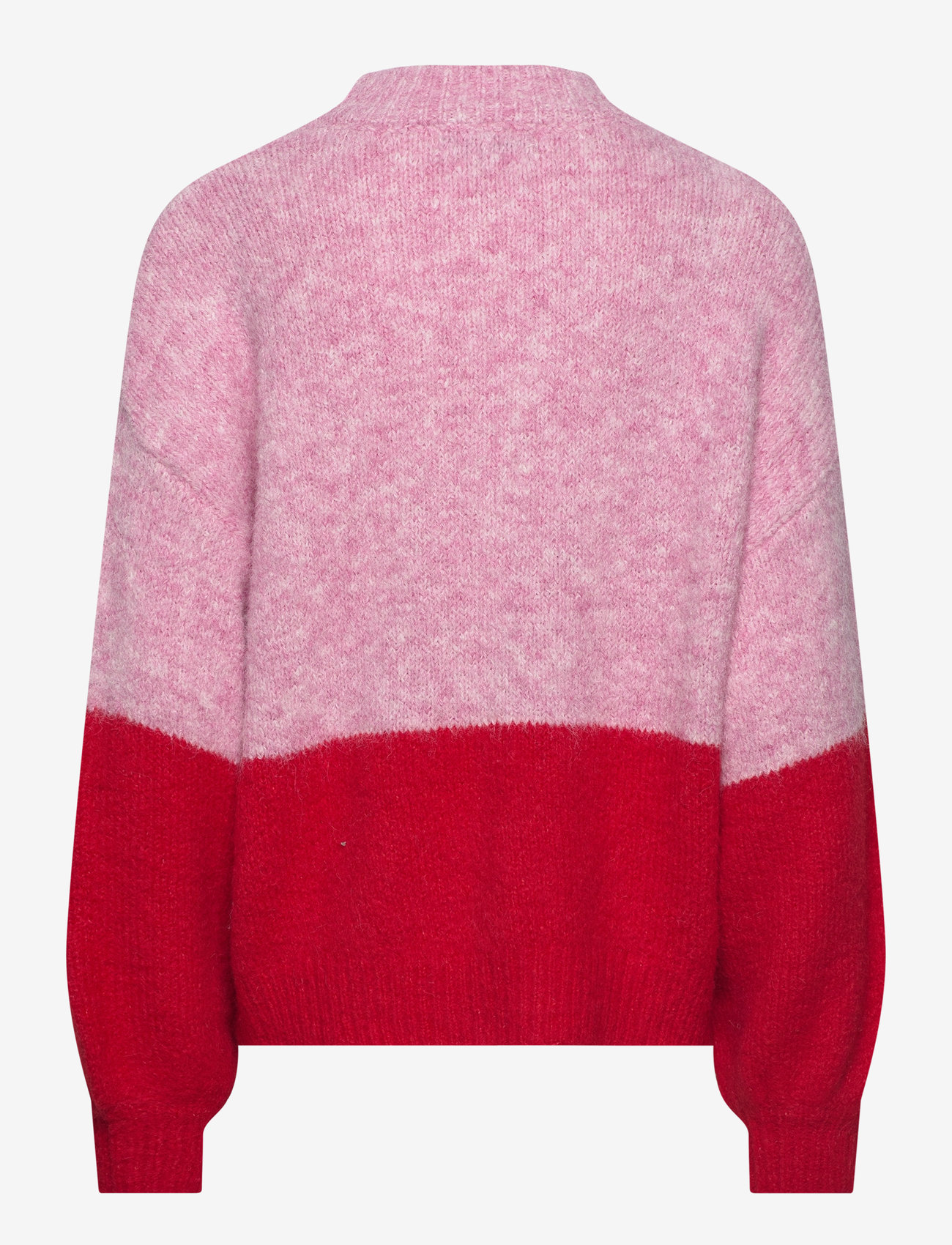 A-View - Patrisia new block knit - herbstliche kleidung - rose/red - 1