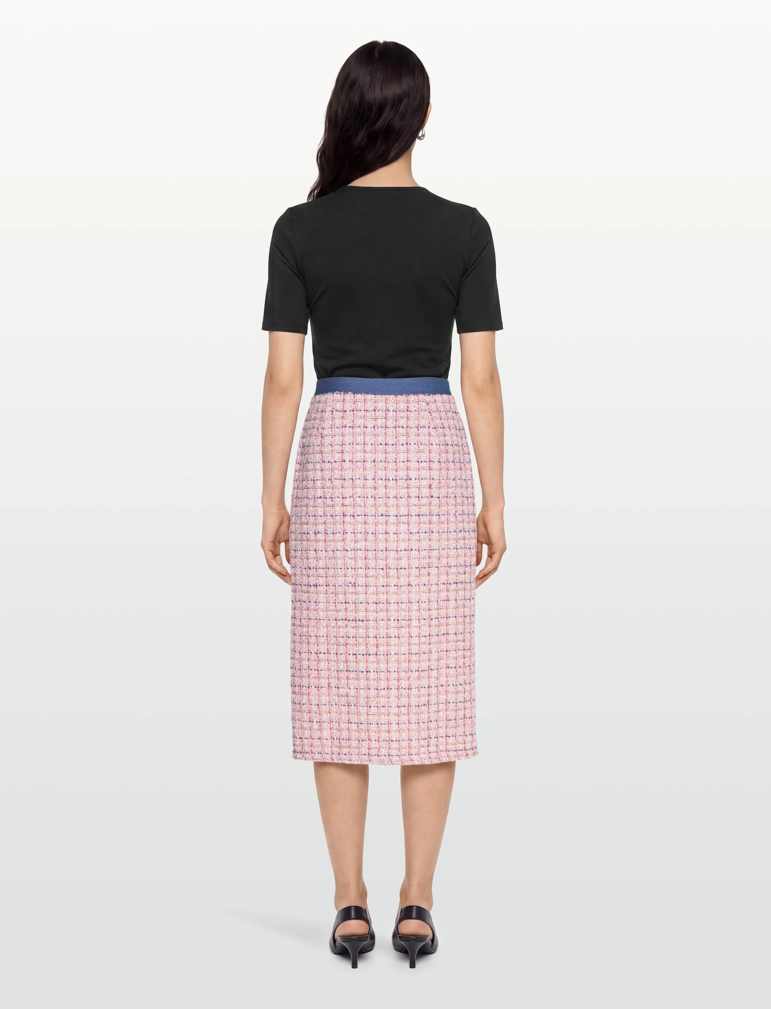 A-View - Coco Skirt - midiseelikud - rose - 4