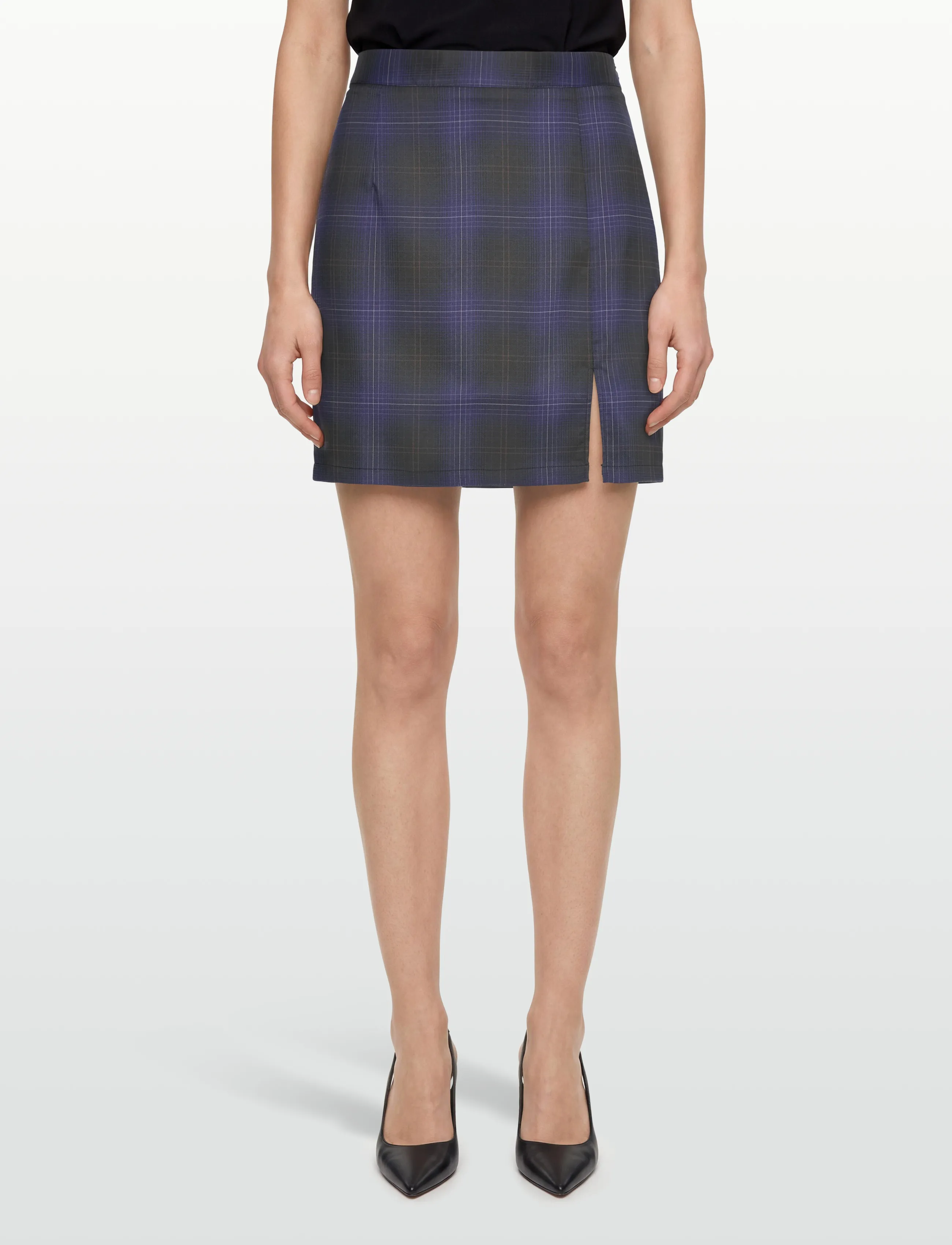 A-View - Annali check skirt - miniseelikud - navy - 3