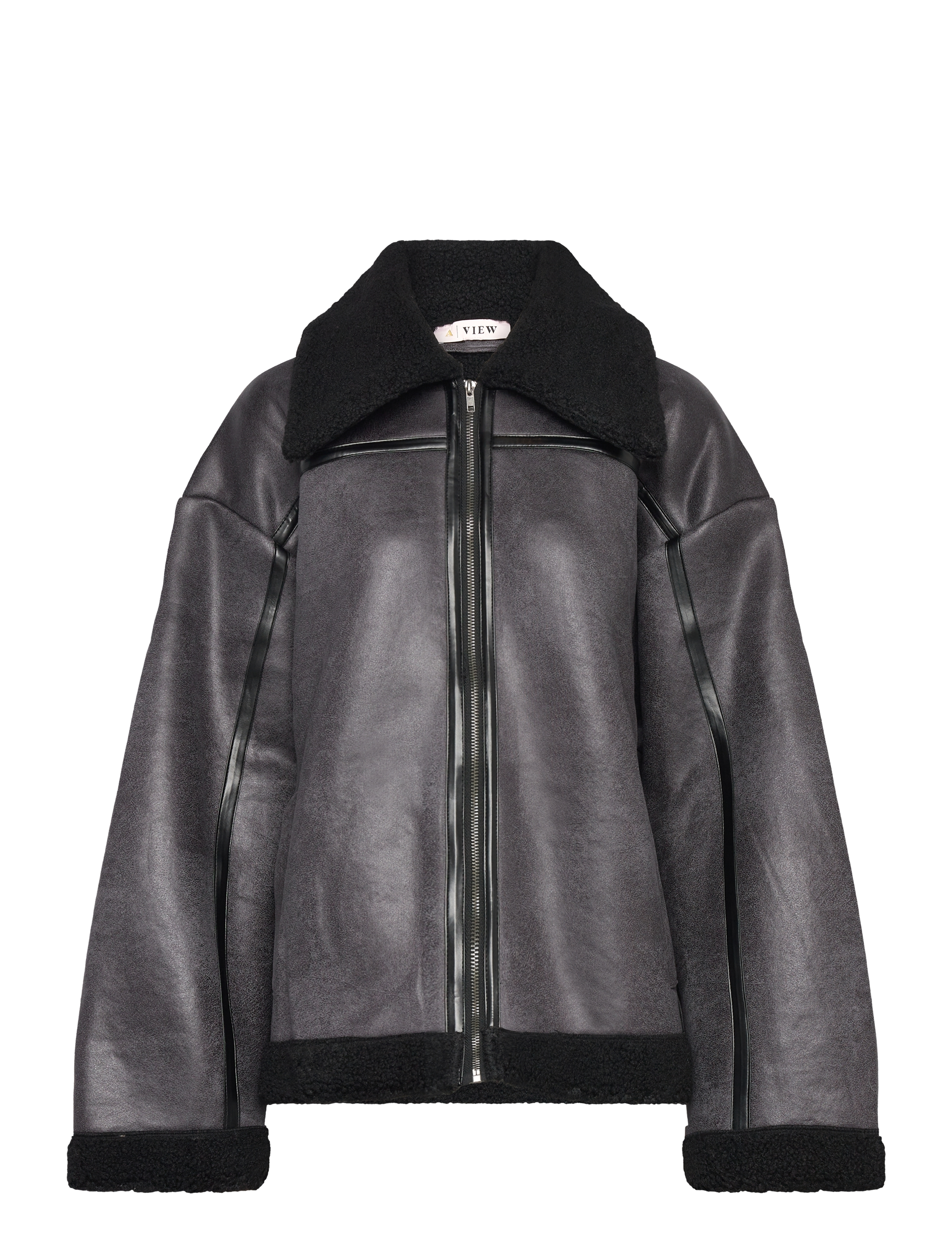 A-View Alise Coat, 34, Jackets, Schwarz - Leather, Frauen