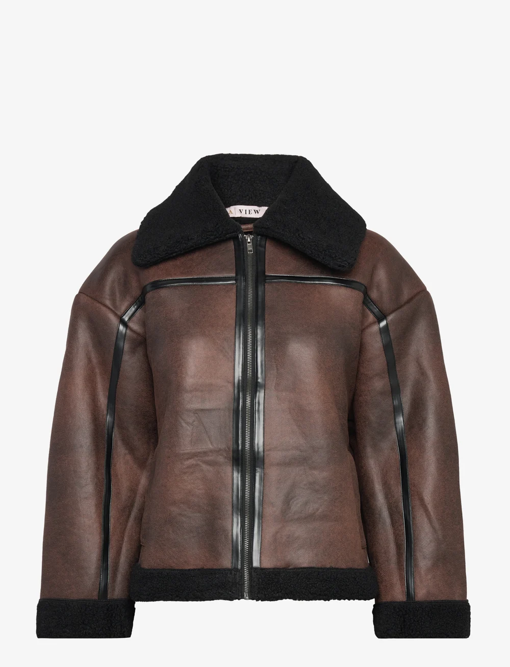 A-View - Alise Coat - vestes en cuir - brown - 0