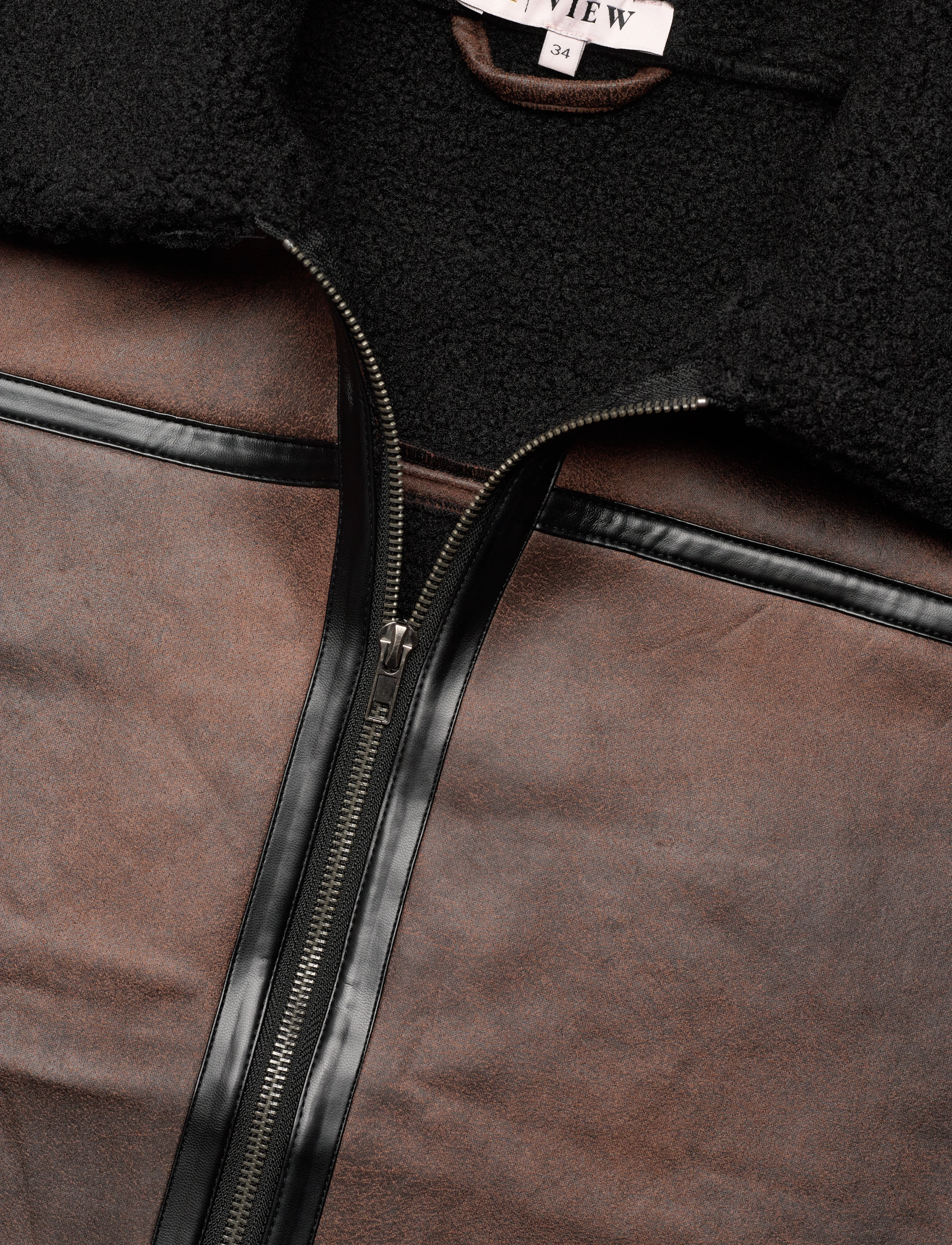 A-View - Alise Coat - nahktagid - brown - 3