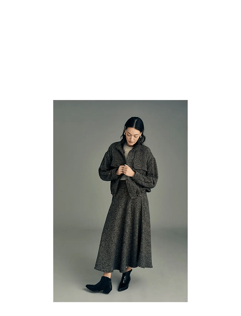 A-View - Catie Skirt - maksiseelikud - 117 brown - 0