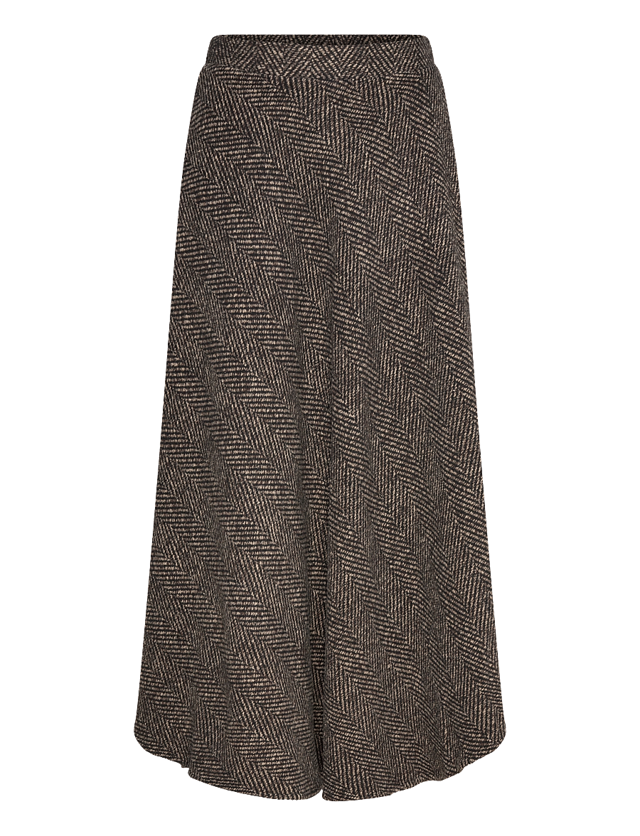 A-View - Catie Skirt - maksiseelikud - 117 brown - 0