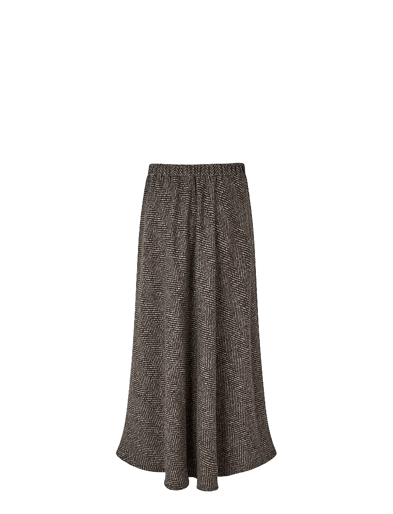 A-View - Catie Skirt - maksiseelikud - 117 brown - 1