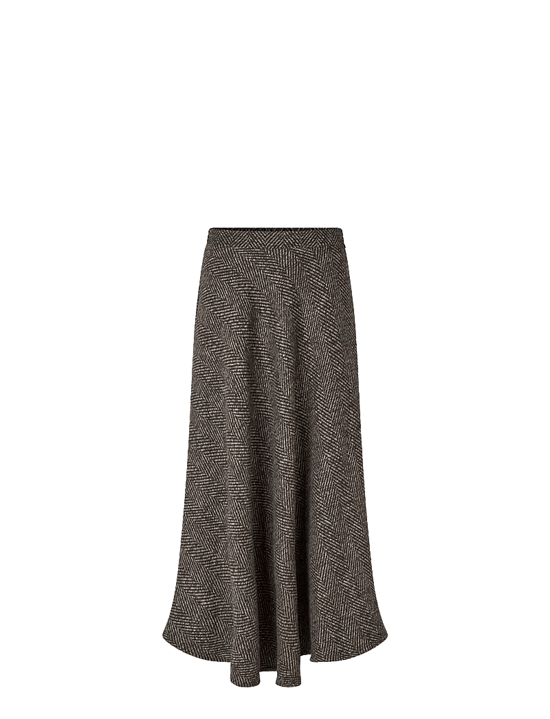 A-View - Catie Skirt - maksiseelikud - 117 brown - 2