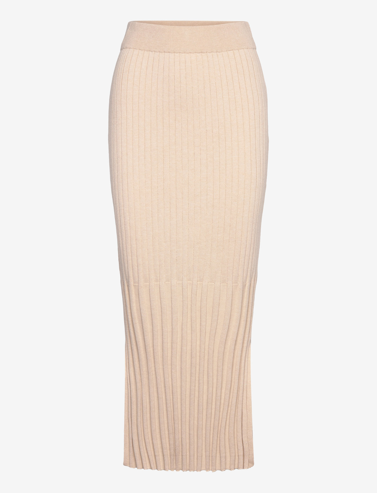 A-View - Felicity knit skirt - strikkede nederdele - light sand - 0