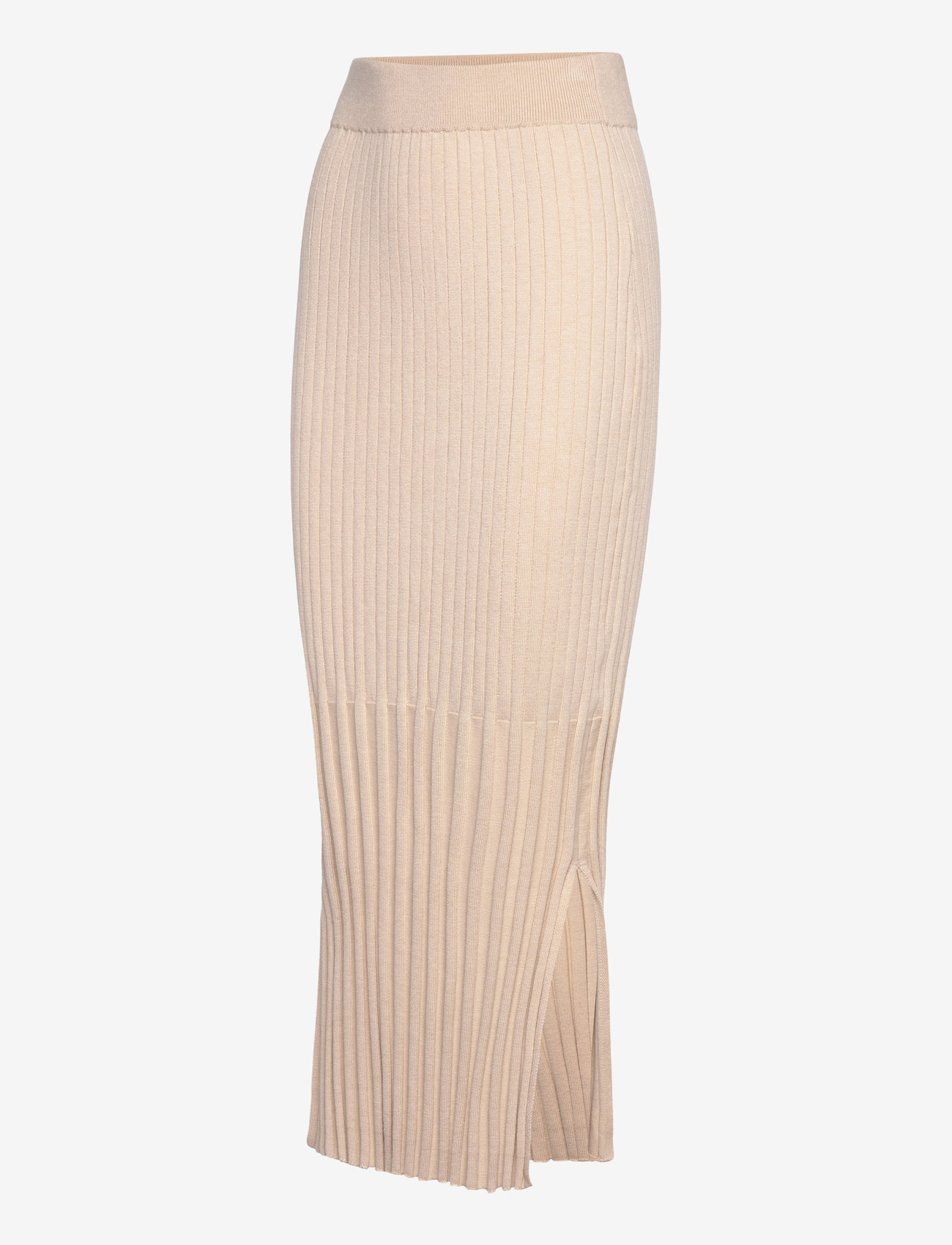 A-View - Felicity knit skirt - strikkede nederdele - light sand - 3