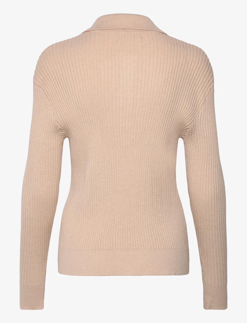 A-View - Freja knit blouse - langärmlige blusen - light sand - 1