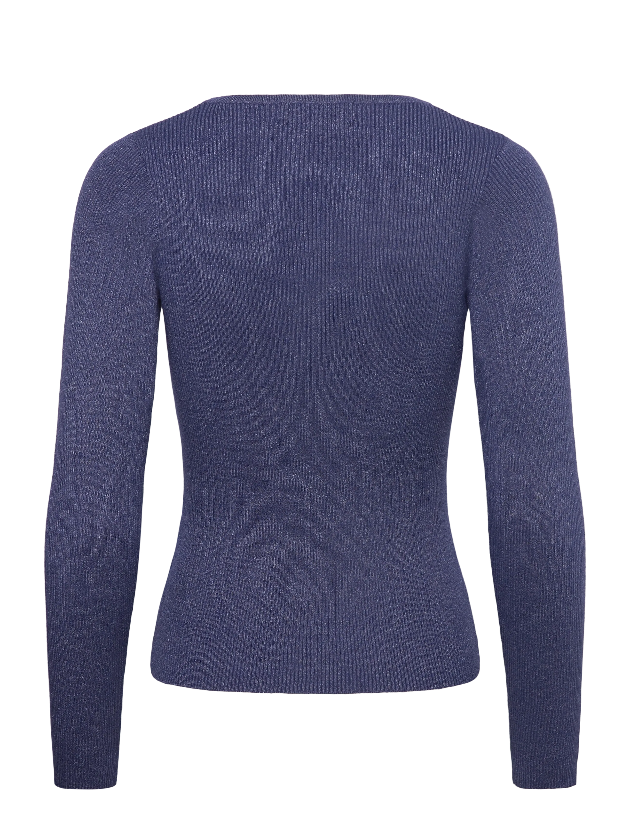 A-View - Lana rib lurex blouse - laveste priser - 146 medium blue - 1