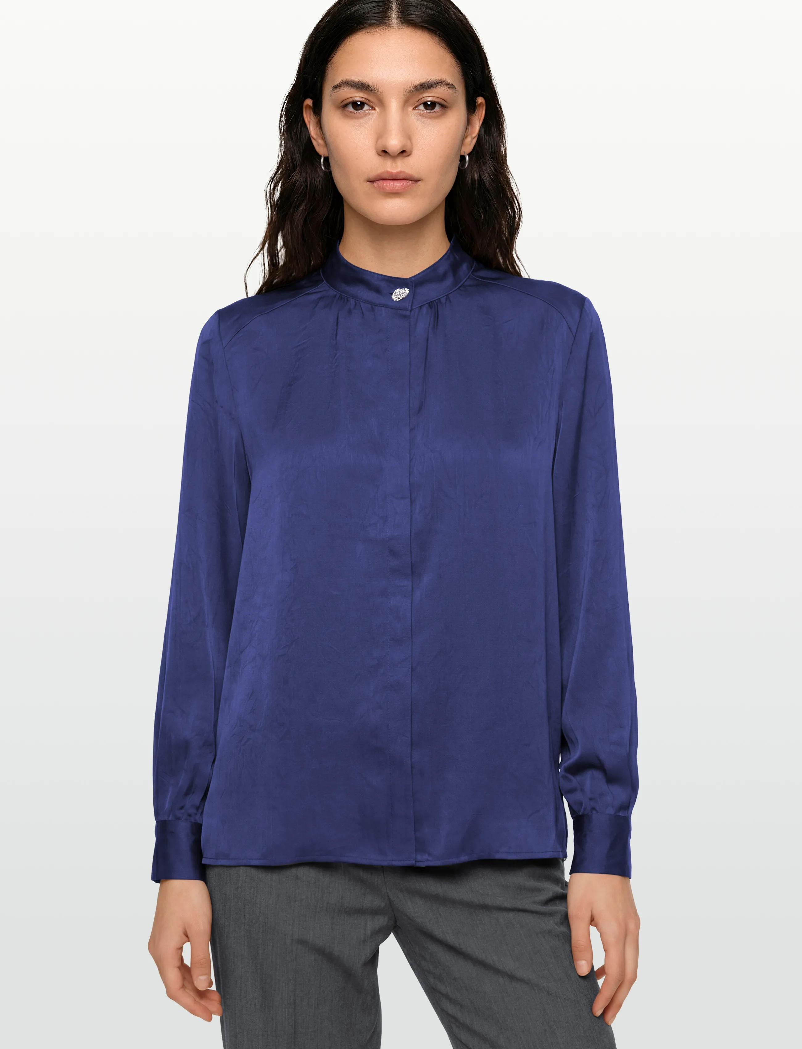 A-View - Birdie shirt - langärmlige hemden - 281 blue - 3