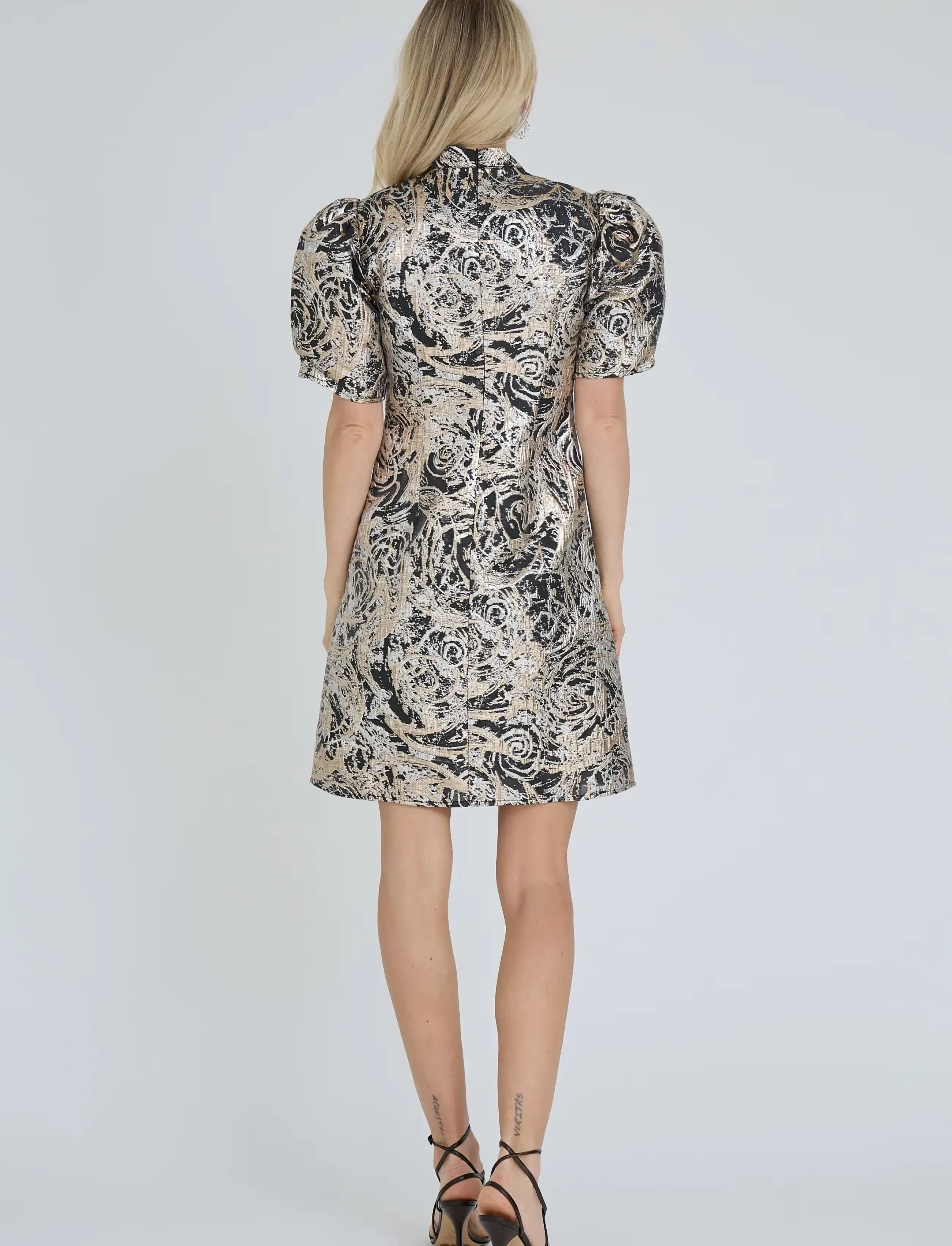 A-View - Bonnie dress - festkjoler - dark grey - 3