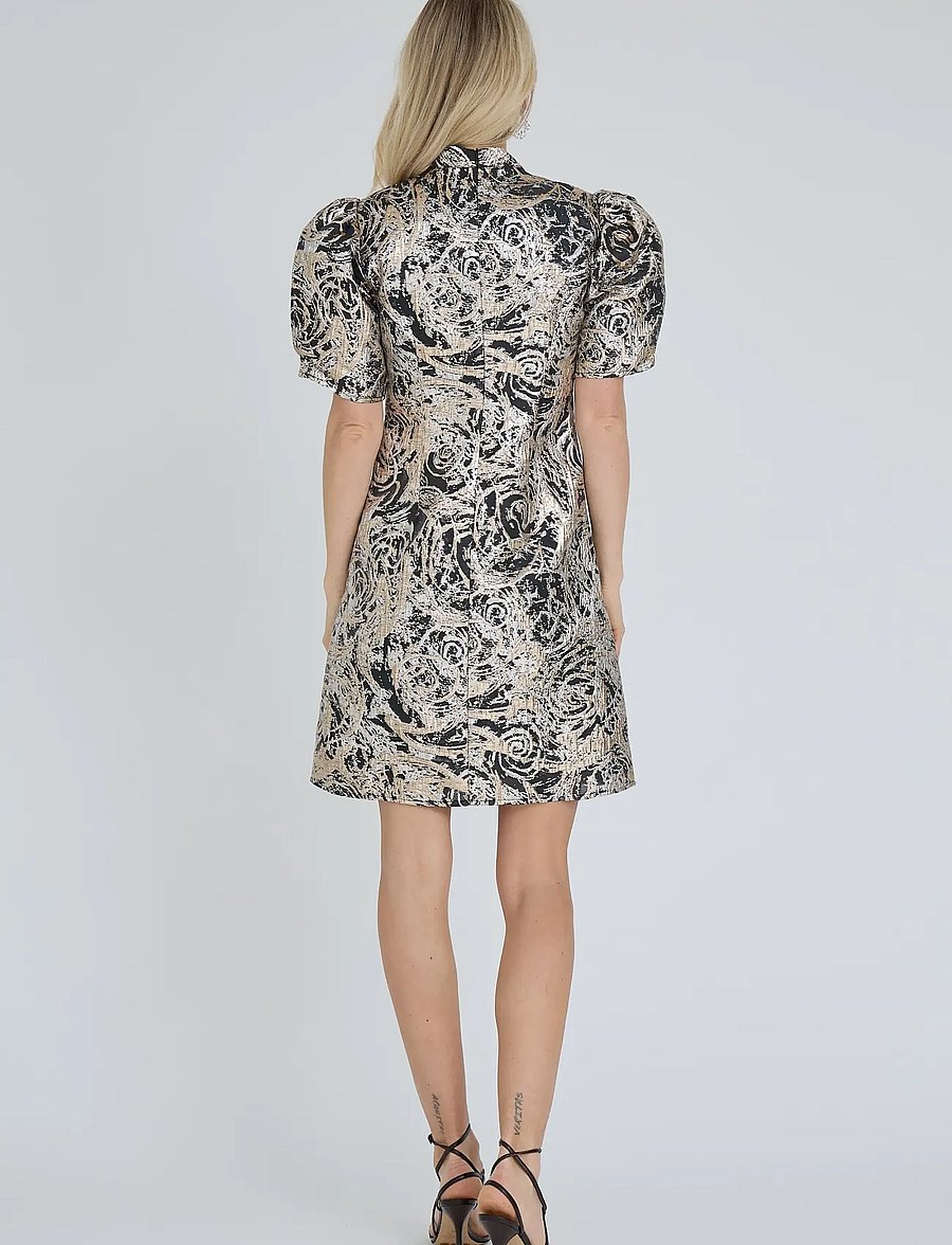 A-View - Bonnie dress - festkjoler - dark grey - 3