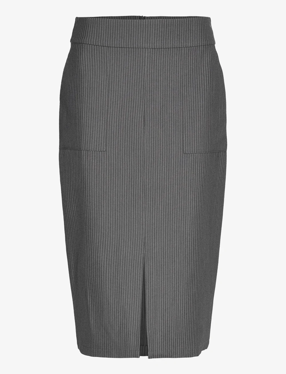A-View - Sibylle stripe skirt - midi-röcke - dark grey - 0