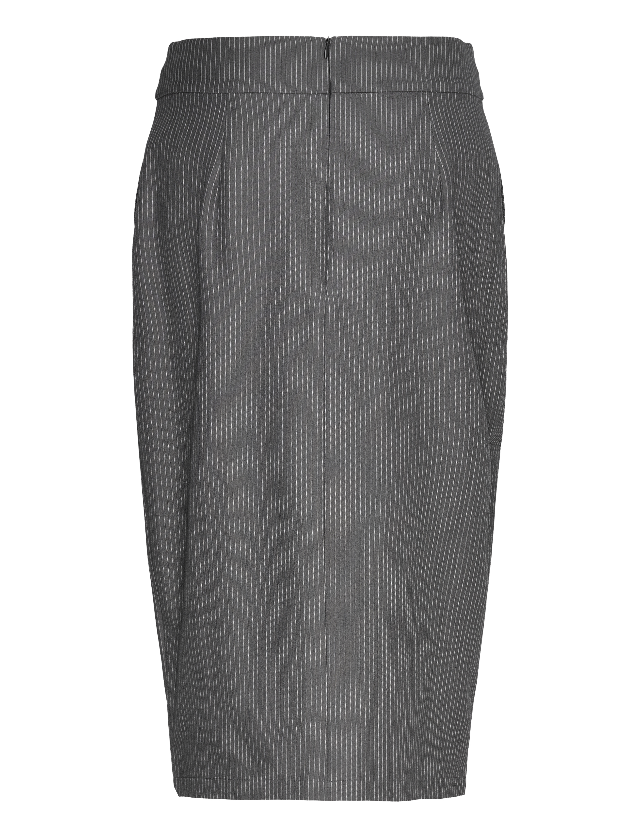 A-View - Sibylle stripe skirt - pencil skirts - dark grey - 1