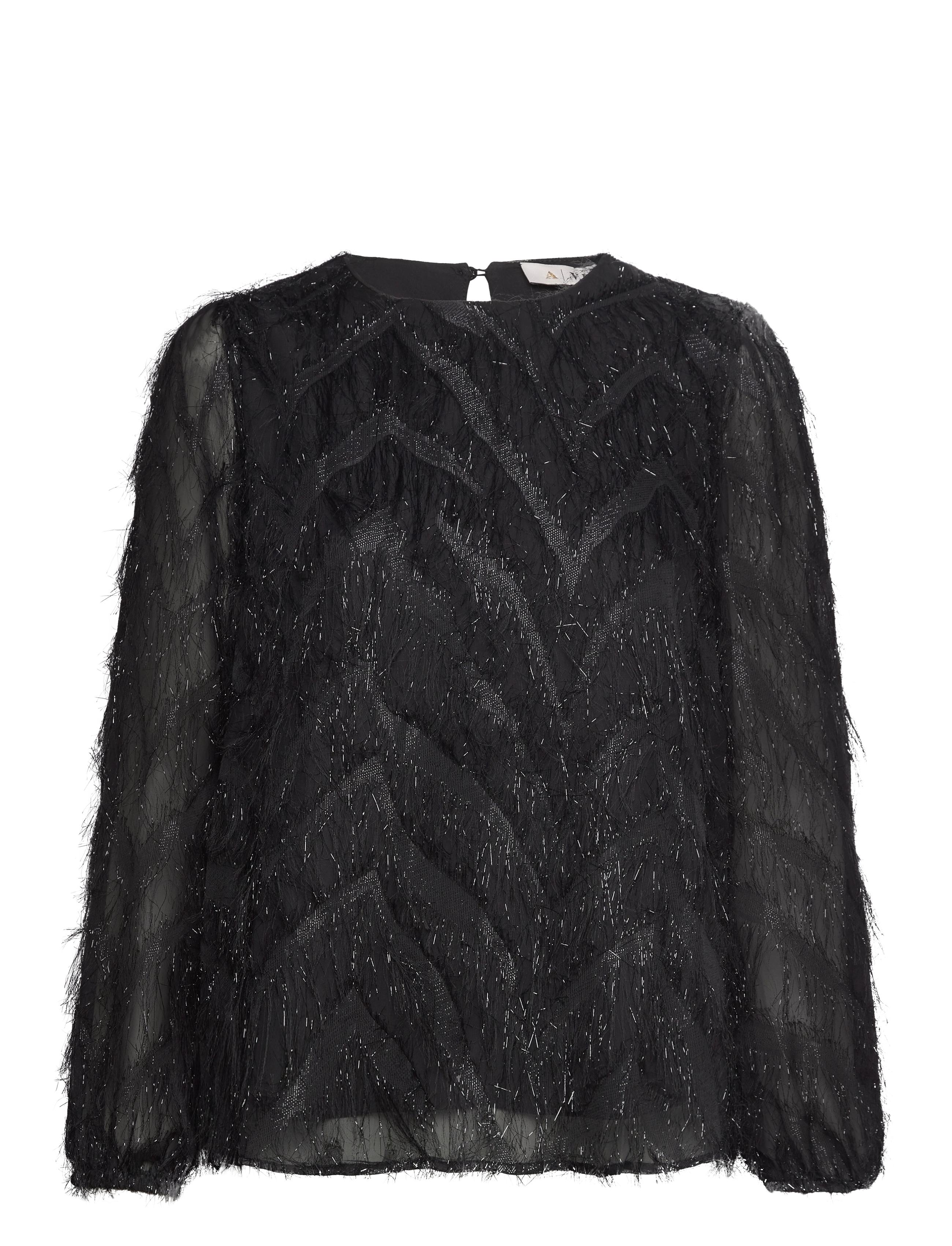 A-View Elini blouse - Pluusid ja särgid - BLACK / black