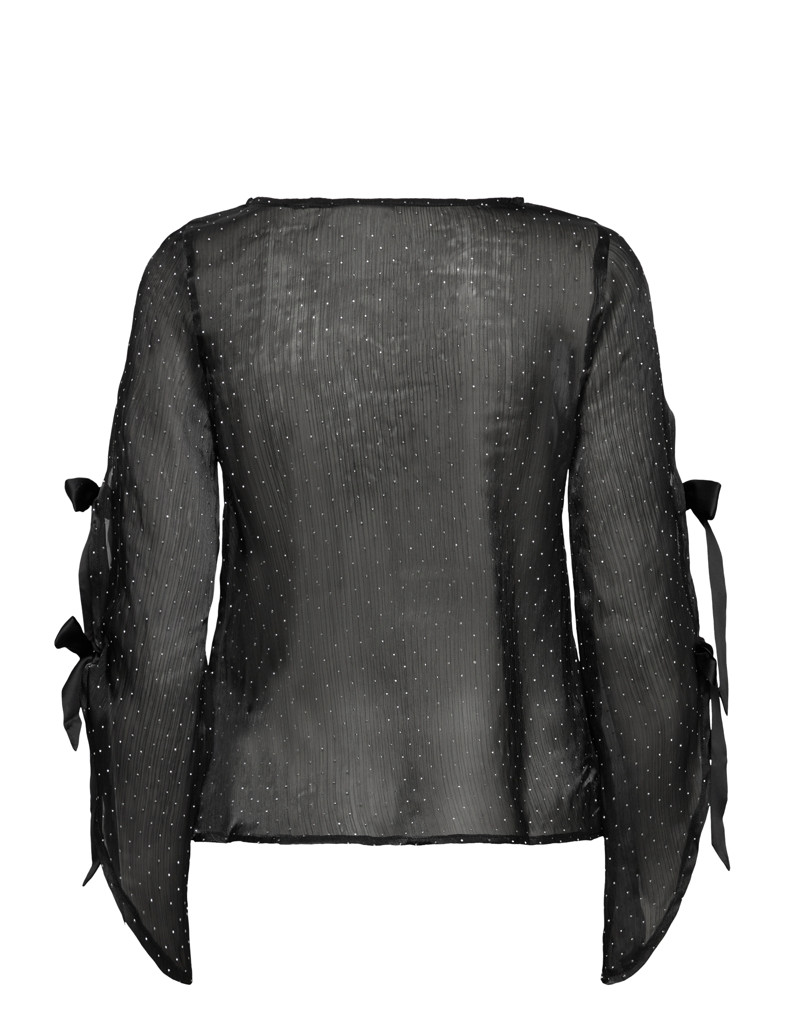 A-View - Alisa blouse - pikkade varrukatega pluusid - 999 black - 1