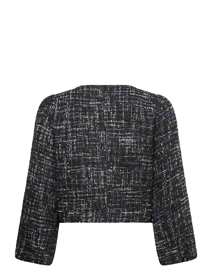 A-View - Cennet jacket - bouclé - 699 navy - 1