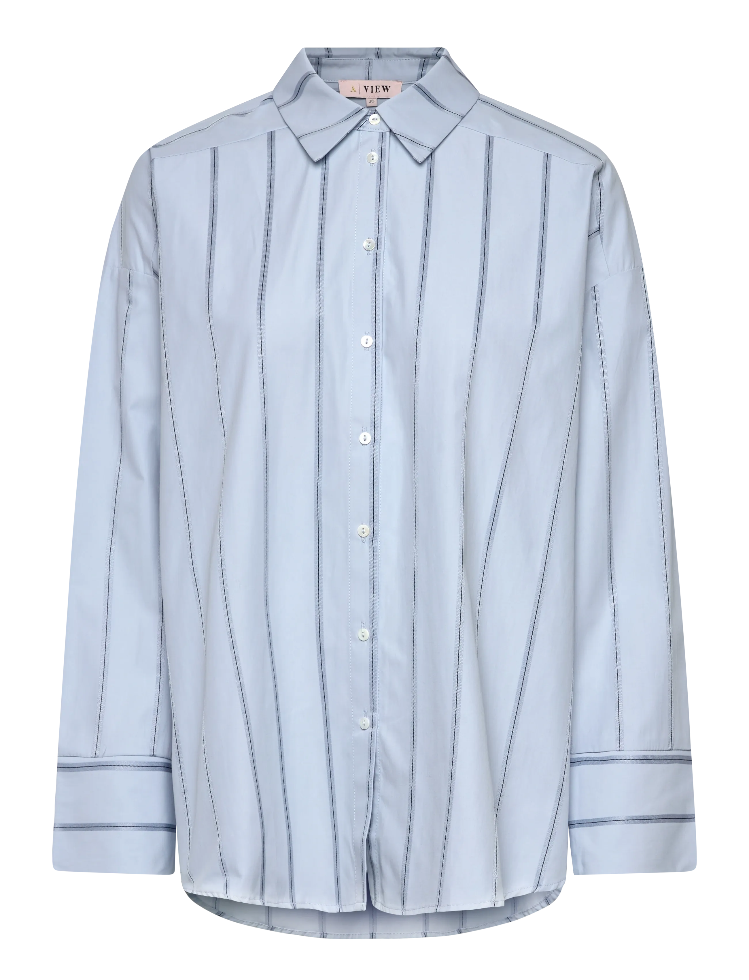 A-VIEW Magnolia Stripe Shirt Blau - 36 - Damen