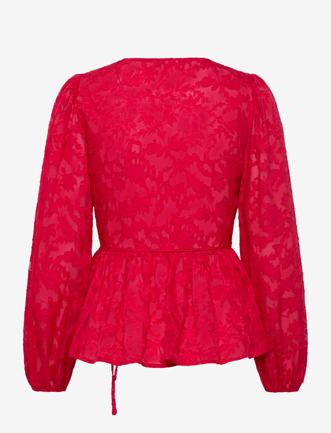 A-View - Feani blouse - langærmede bluser - 450 red - 1
