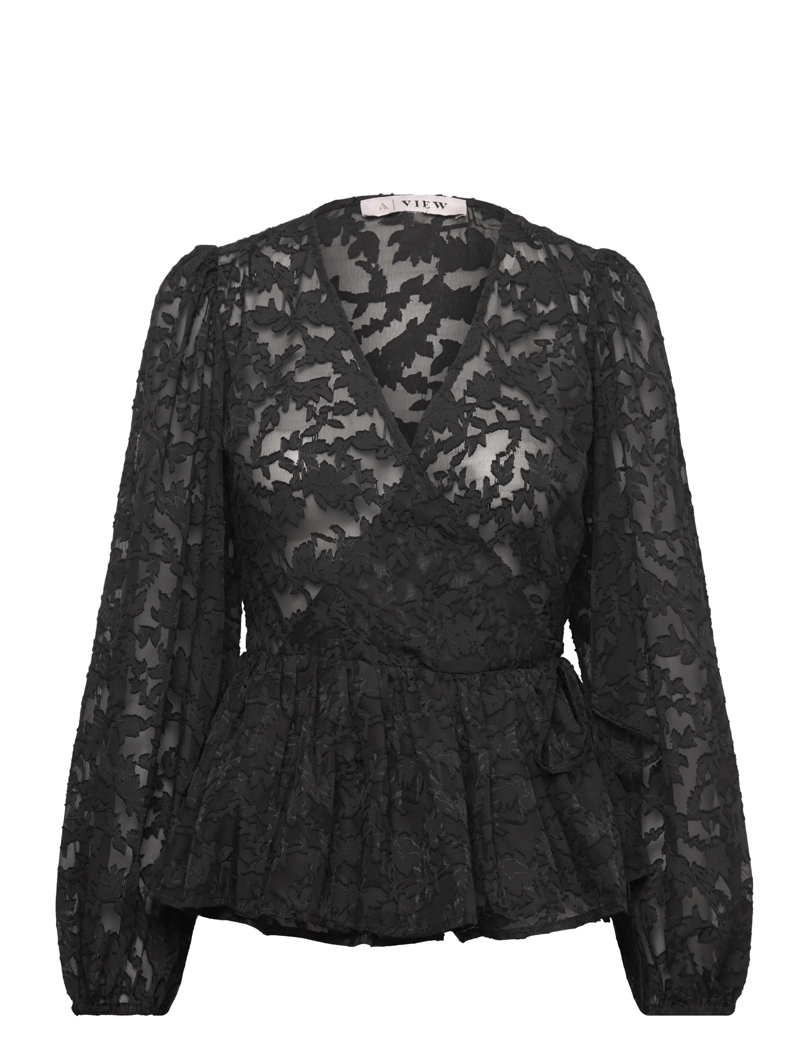 A-VIEW Feani Bluse Schwarz - 38 - Damen