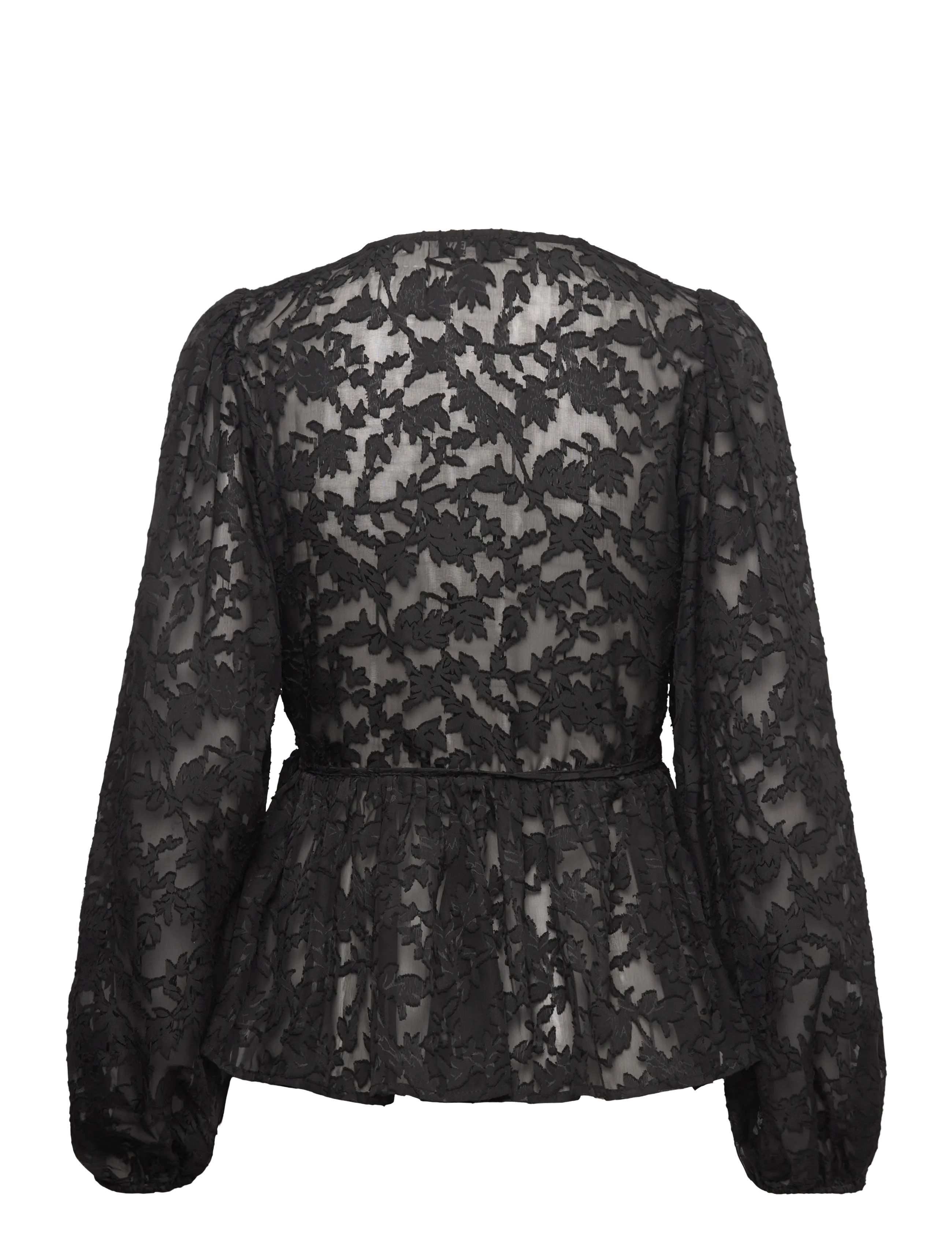 A-View - Feani blouse - langärmlige blusen - 999 black - 1