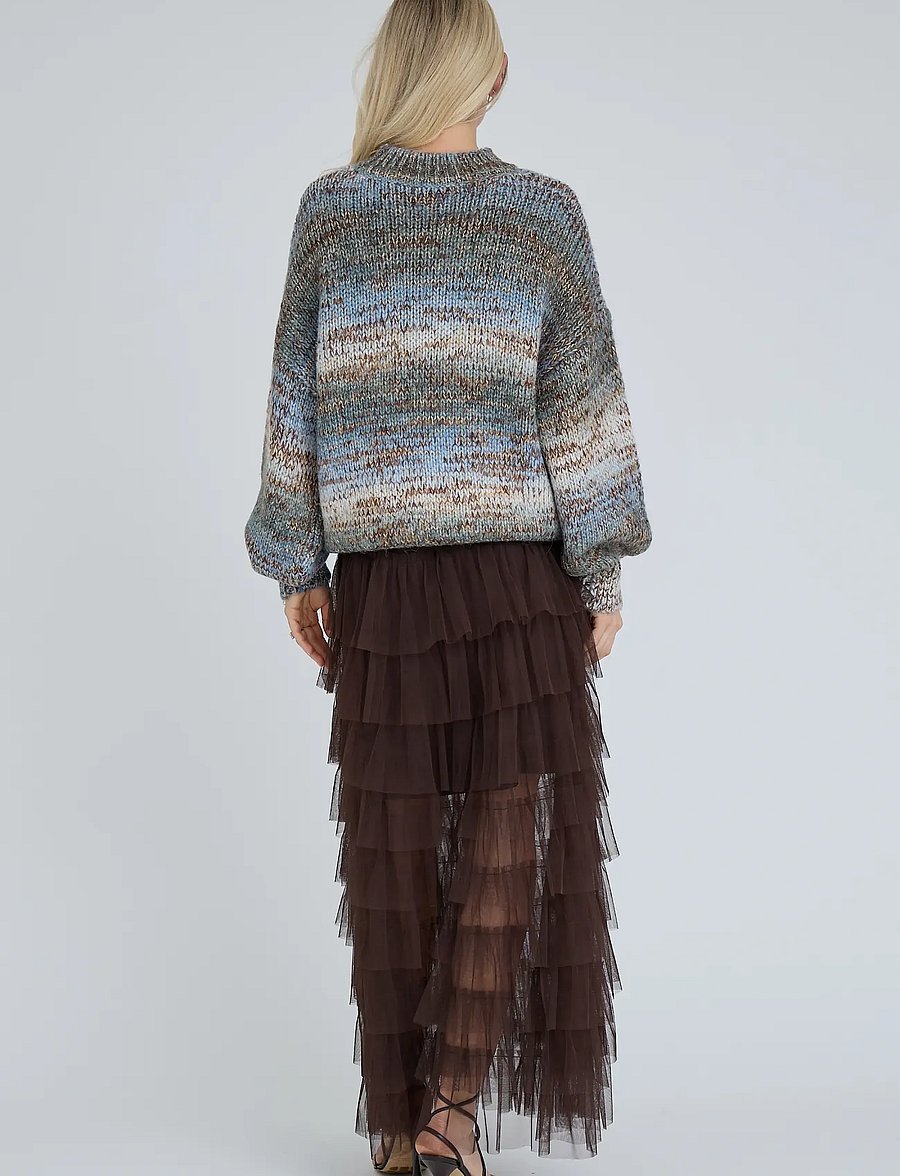 A-View - Miranda skirt - maxi nederdele - dark brown - 3