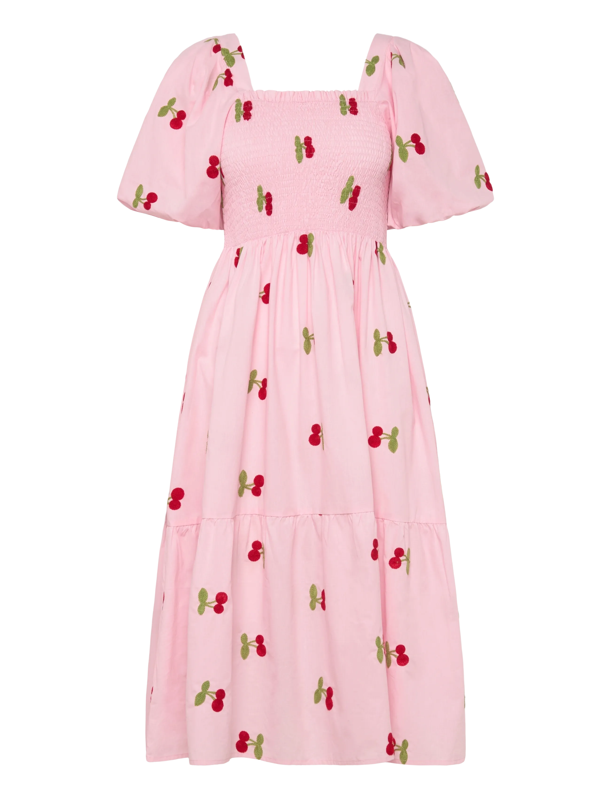 A-View Cheri fruit dress - Kleding - ROSE/RED / pink/rose