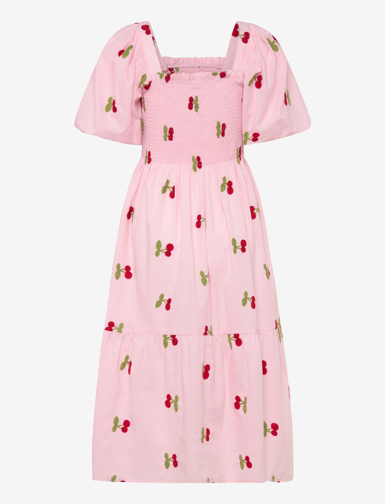 A-View - Cheri fruit dress - rose/red - 1