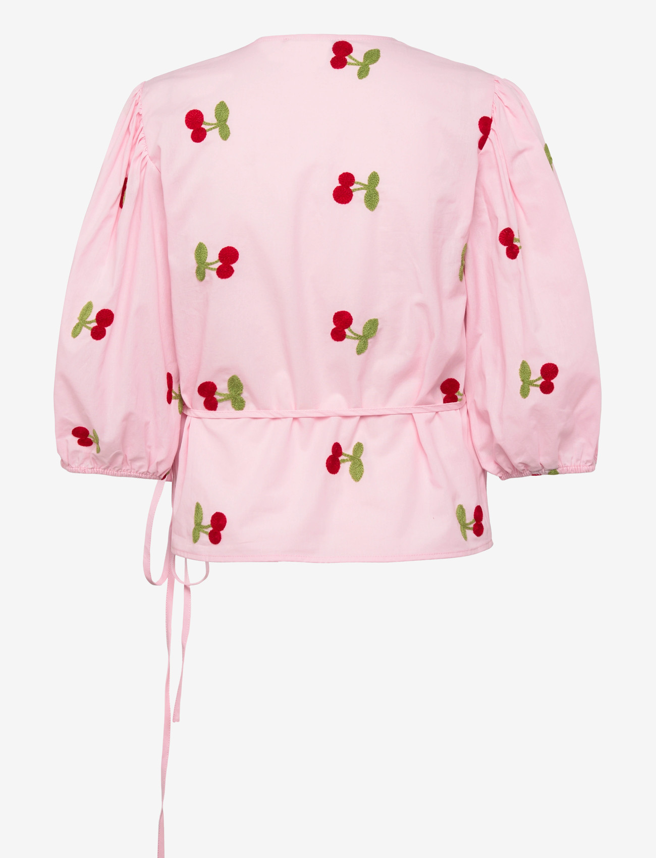 A-View - Rebekka fruit blouse - long sleeved blouses - rose/red - 1