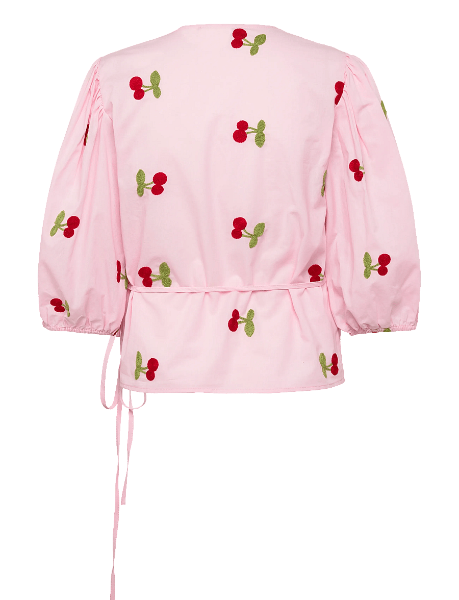 A-View - Rebekka fruit blouse - langærmede bluser - rose/red - 2