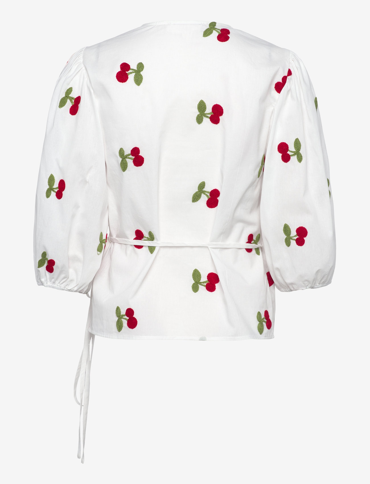 A-View - Rebekka fruit blouse - blouses met lange mouwen - white/red - 1