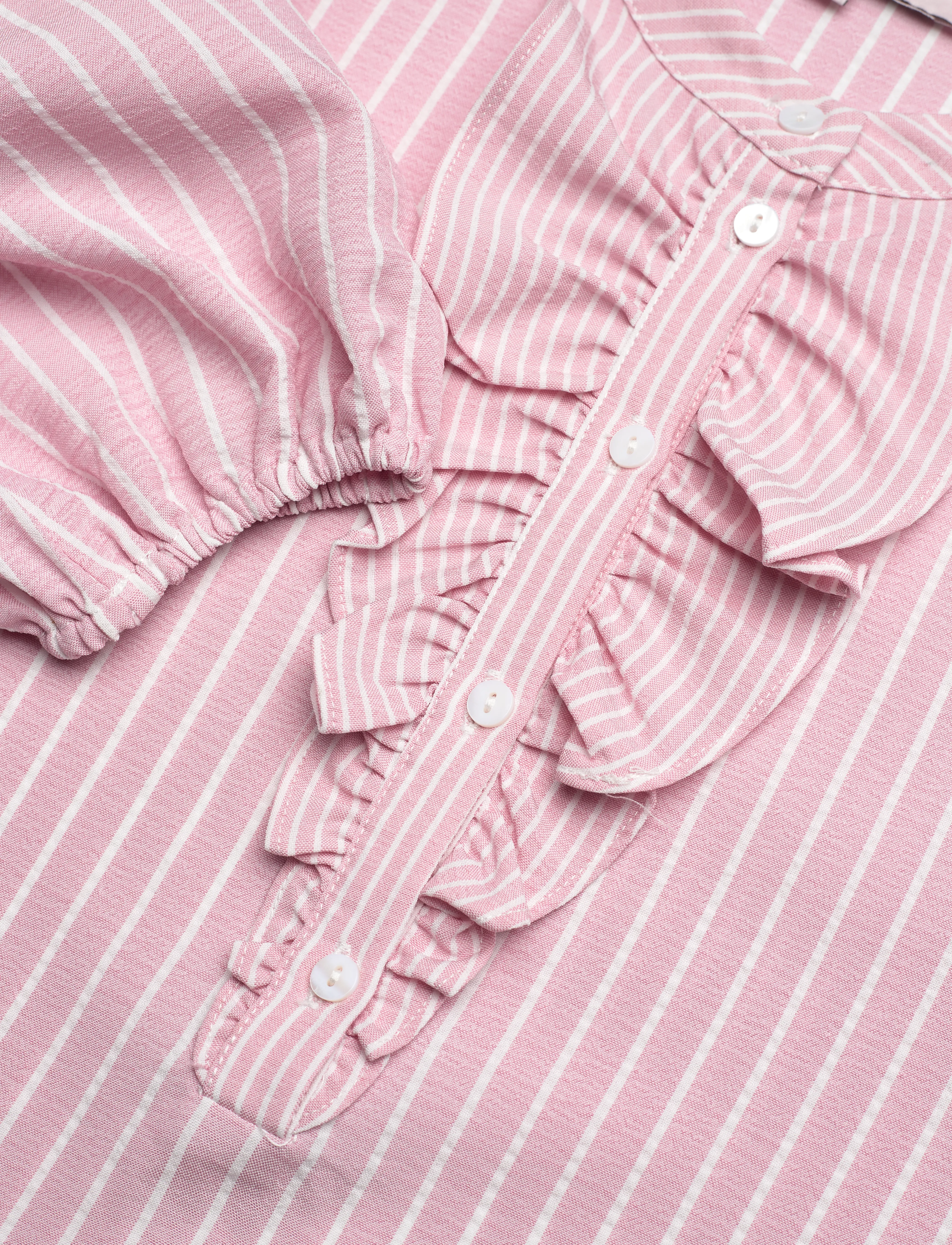 A-View - Karin blouse - langärmlige blusen - rose/white - 2