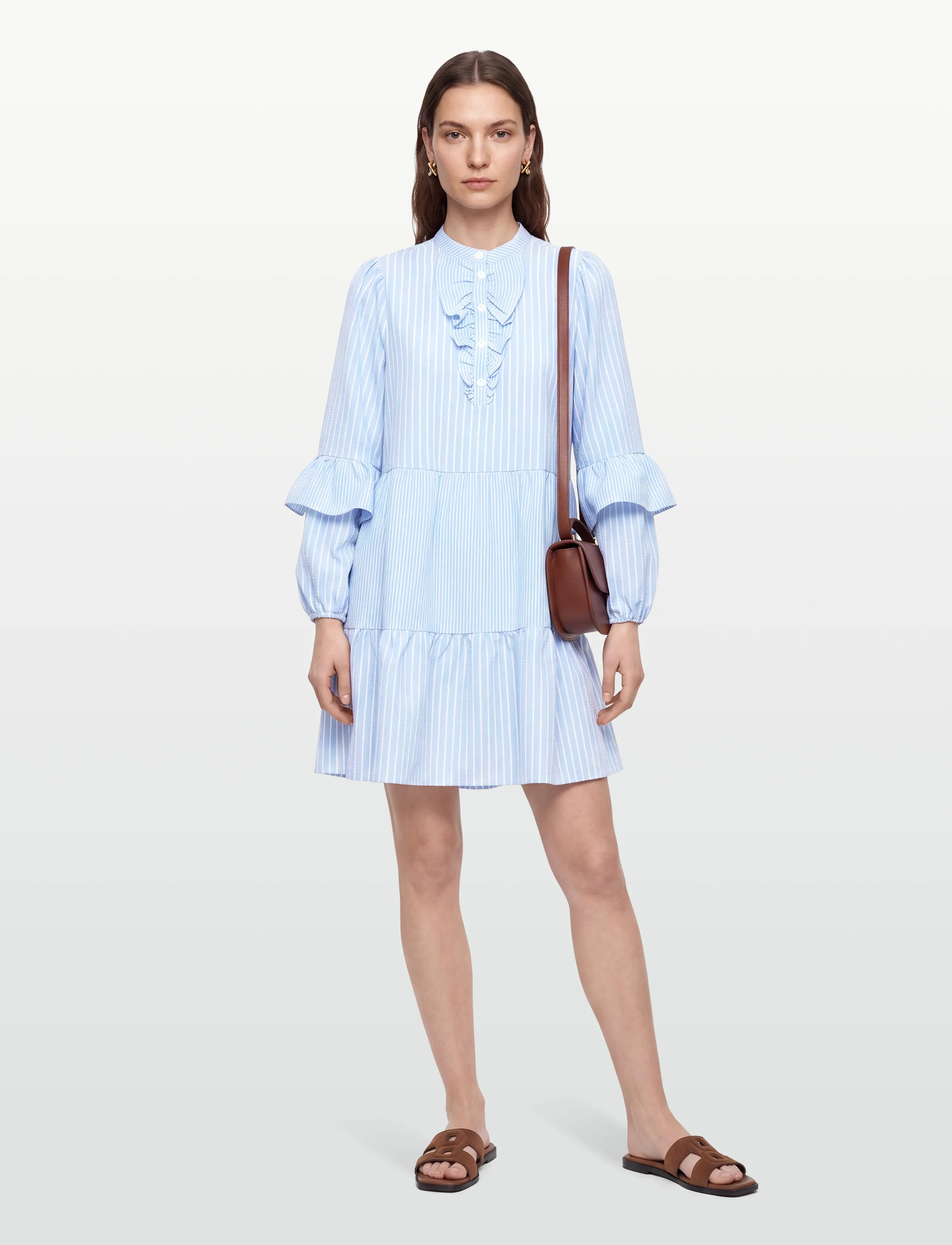 A-View Karin Dress, 34, Blue, Kjoler > Kort Kjole, Dame