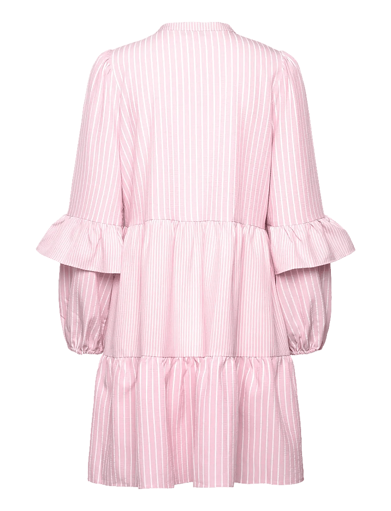 A-View - Karin dress - kurze kleider - rose/white - 1