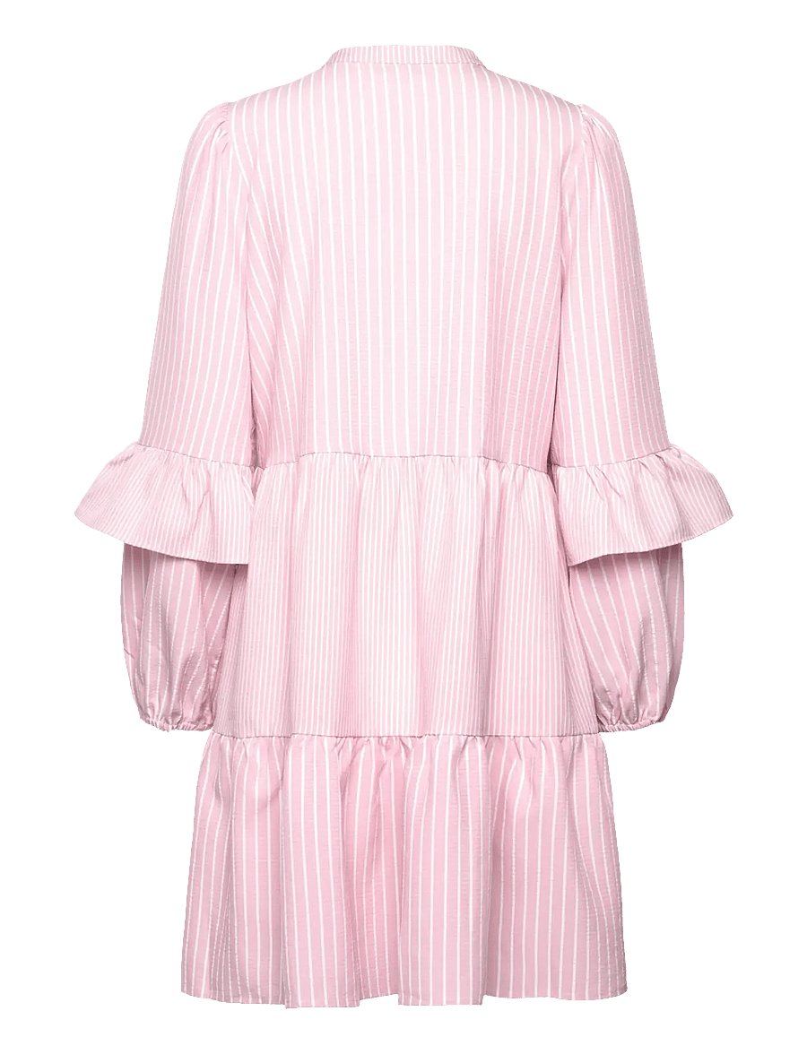 A-View - Karin dress - kurze kleider - rose/white - 1