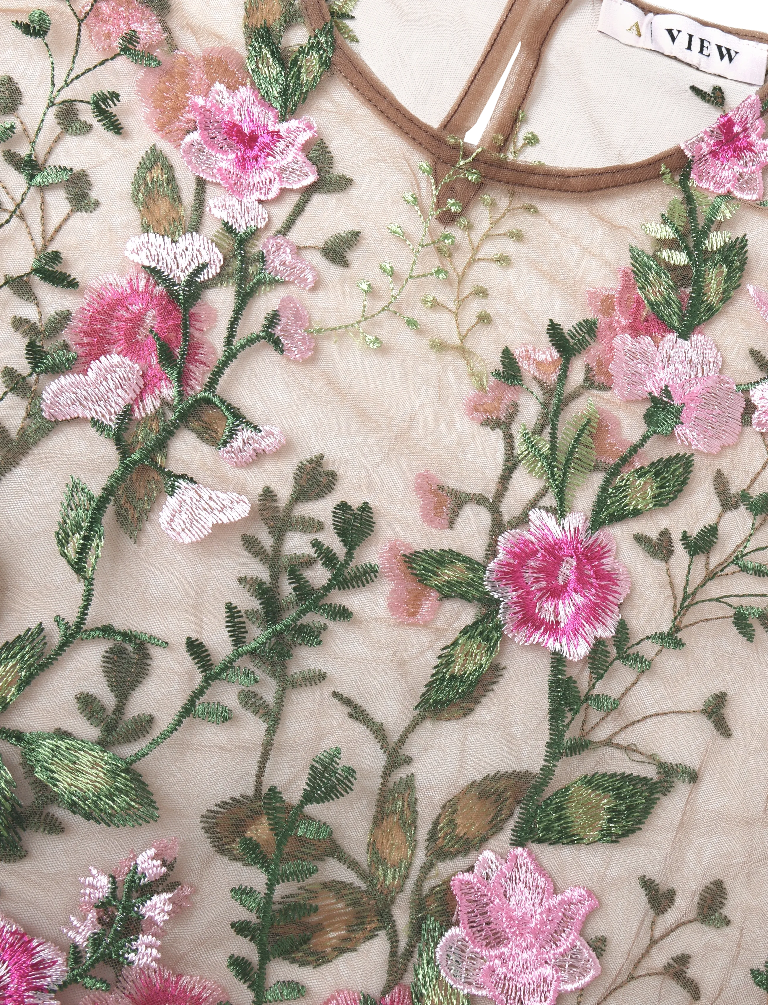 A-View - Fuschia blouse - kortärmade blusar - almond/orchid - 2