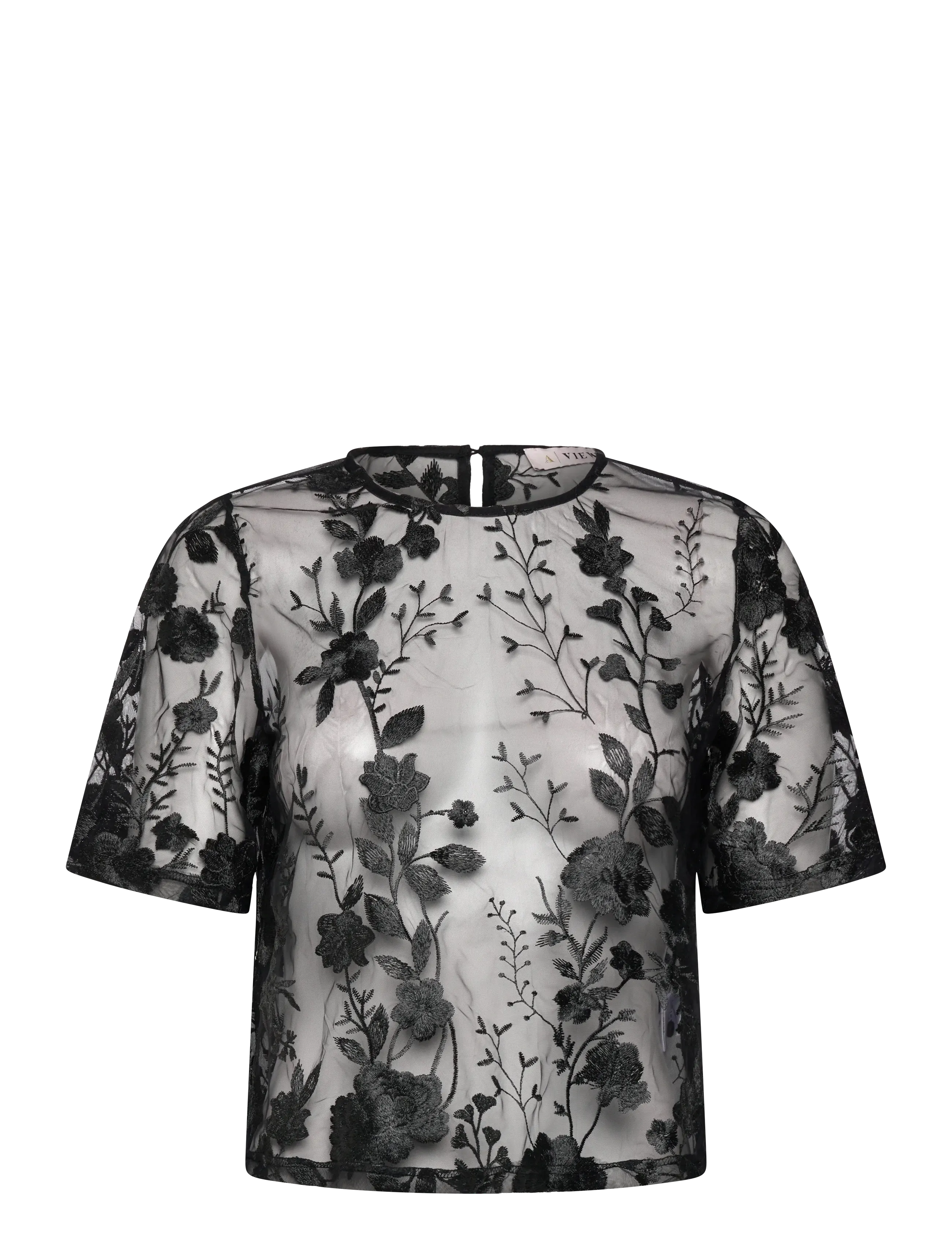 A-VIEW Fuschia Bluse Schwarz - 34 - Damen